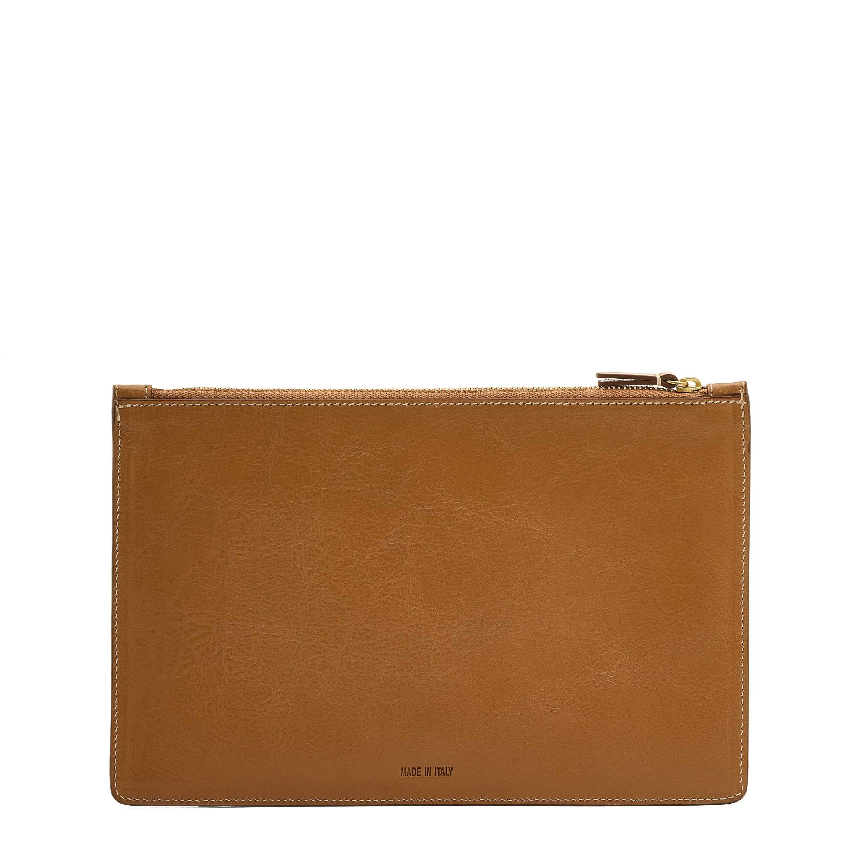 Il Bisonte Musa Reise-Pochette Leder gianduia