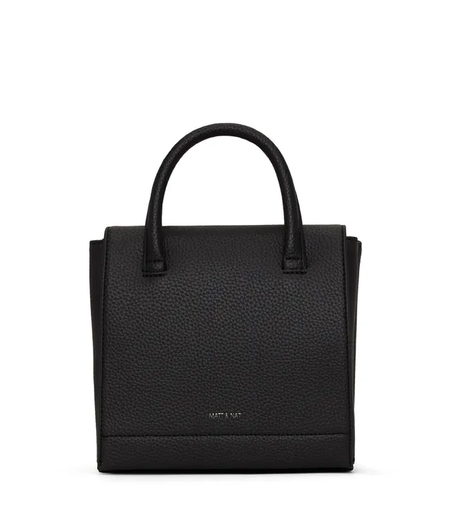 Matt & Nat Adelsm Purity Handtasche Schwarz klein