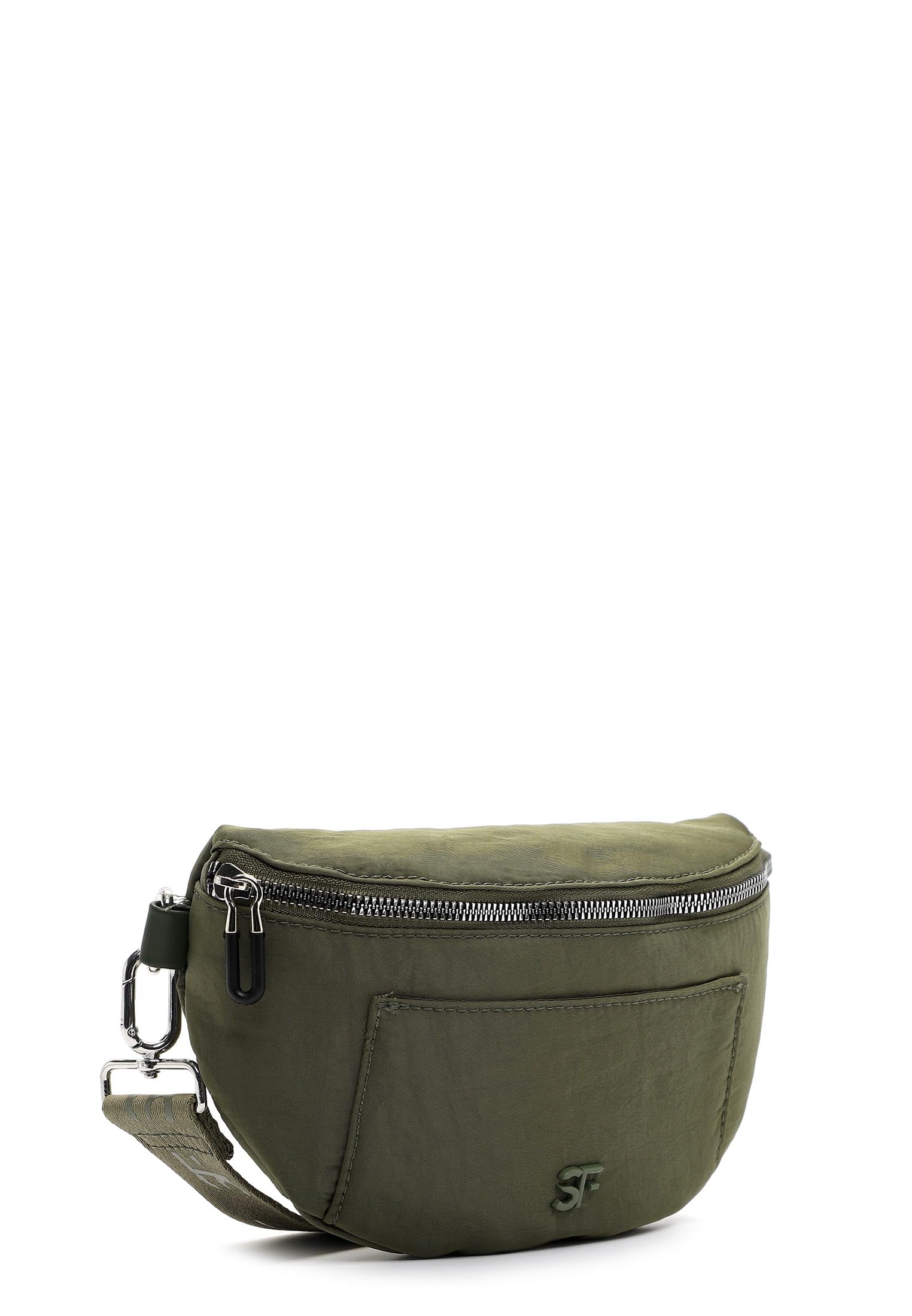 SURI FREY Abby Crossover Umhängetasche Khaki flach