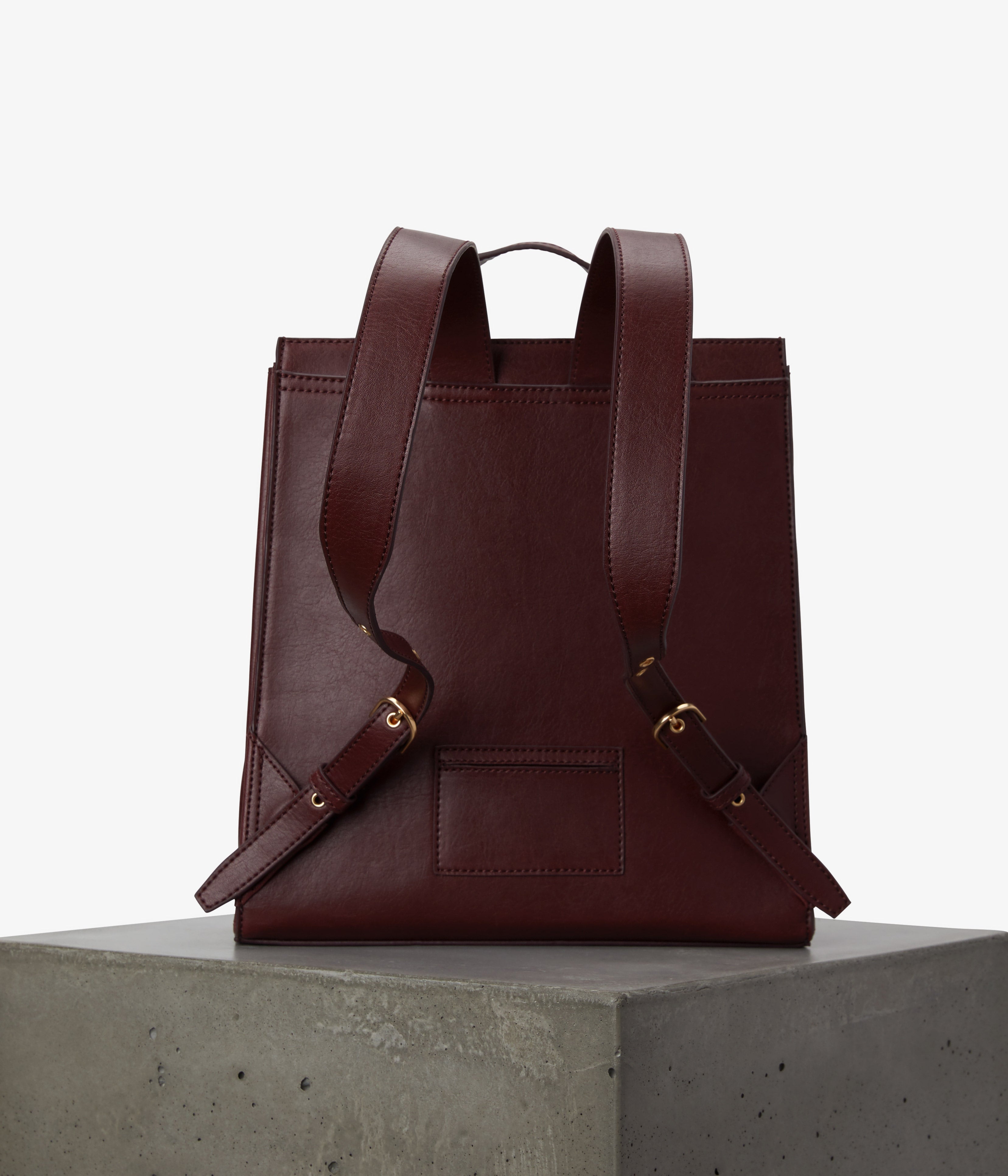 Matt & Nat Iris Vintage Rucksack schwarz vegan