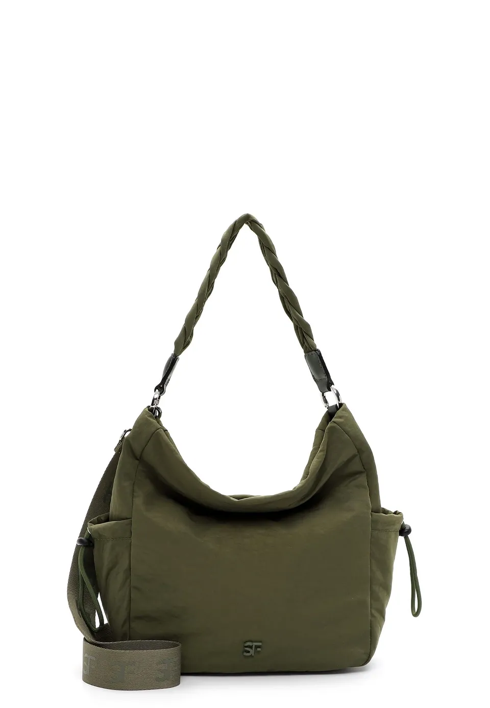 SURI FREY Abby Crossover Schultertasche Khaki 32cm