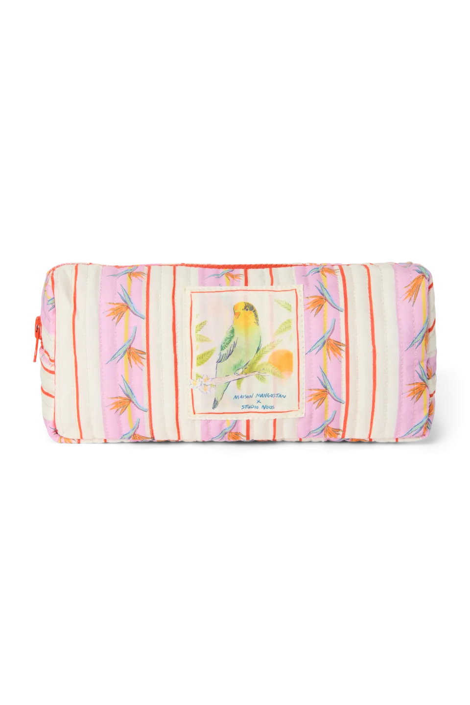 Studio Noos Maison Mangostan Birds Pouch Rosa