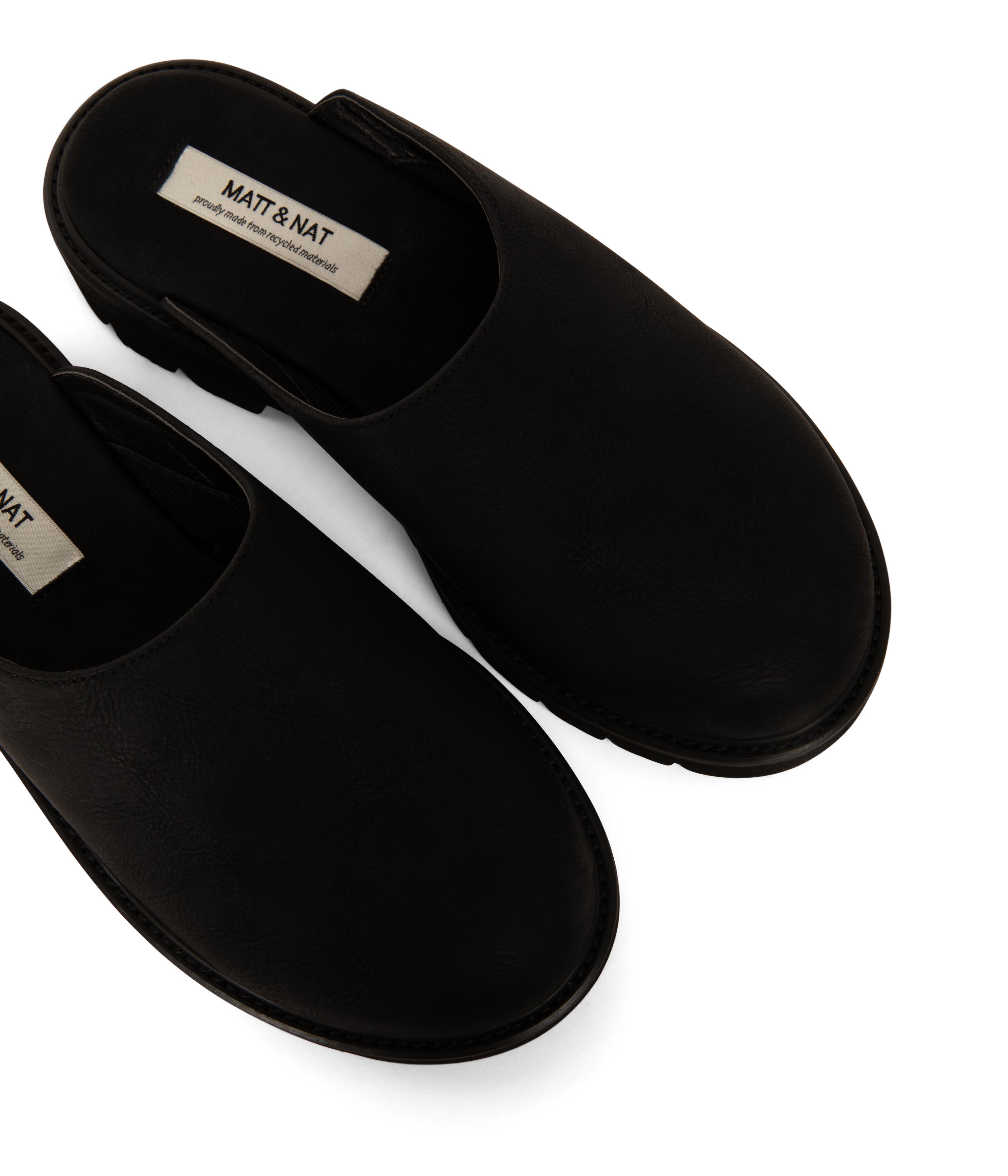 Matt & Nat Kira Mules Pantoletten schwarz vegan
