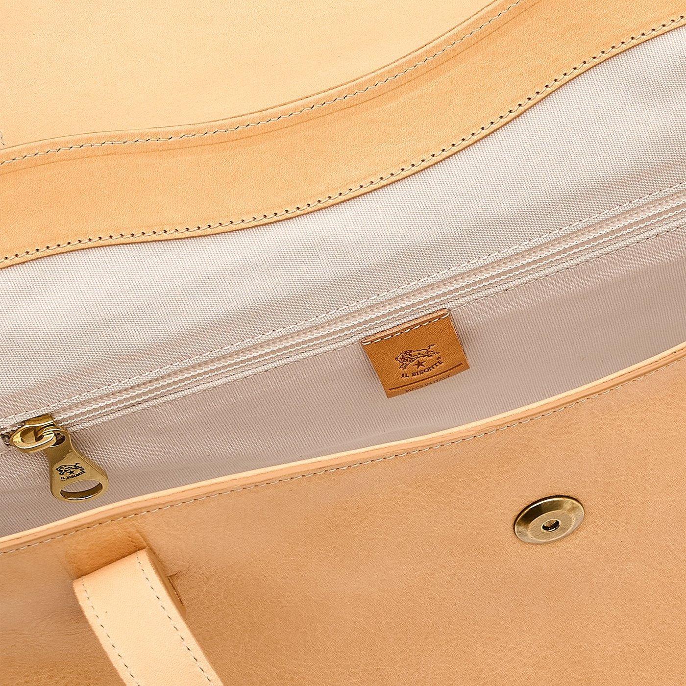 Il Bisonte 1978 Shopper Vollleder Natur