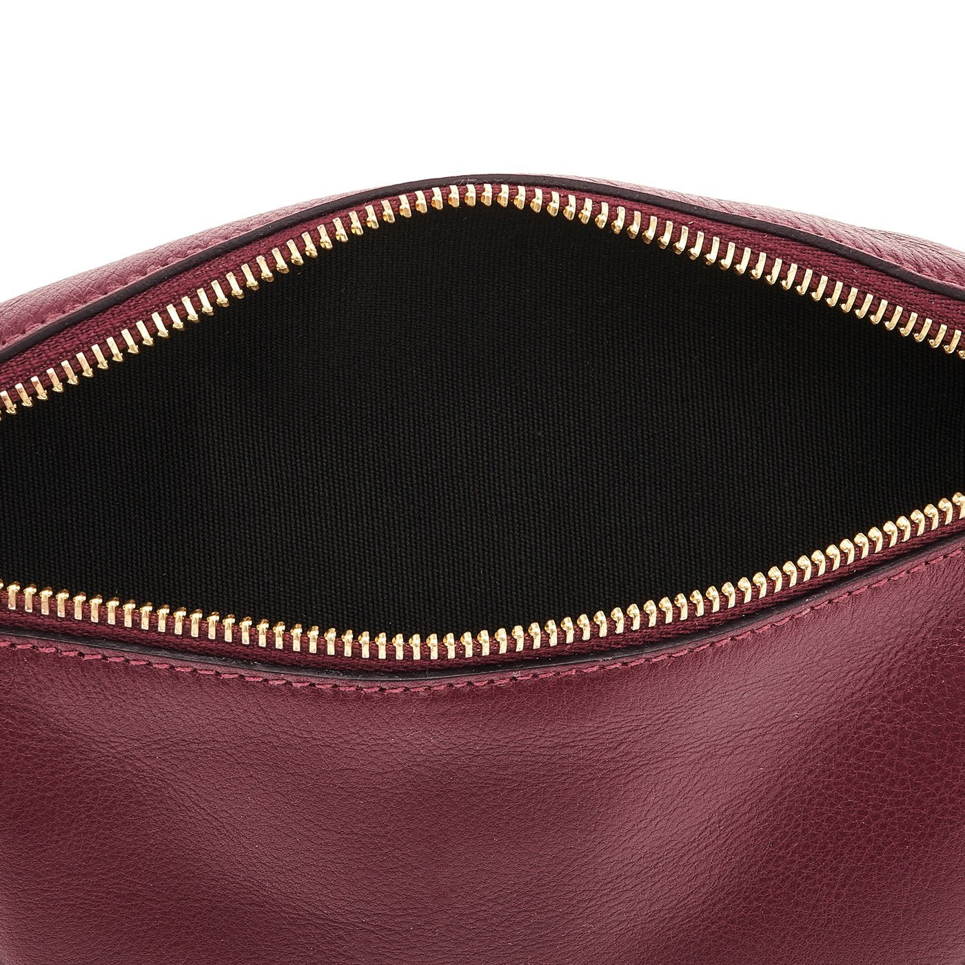 Il Bisonte Oliveta Bauchtasche Vollleder Amarena
