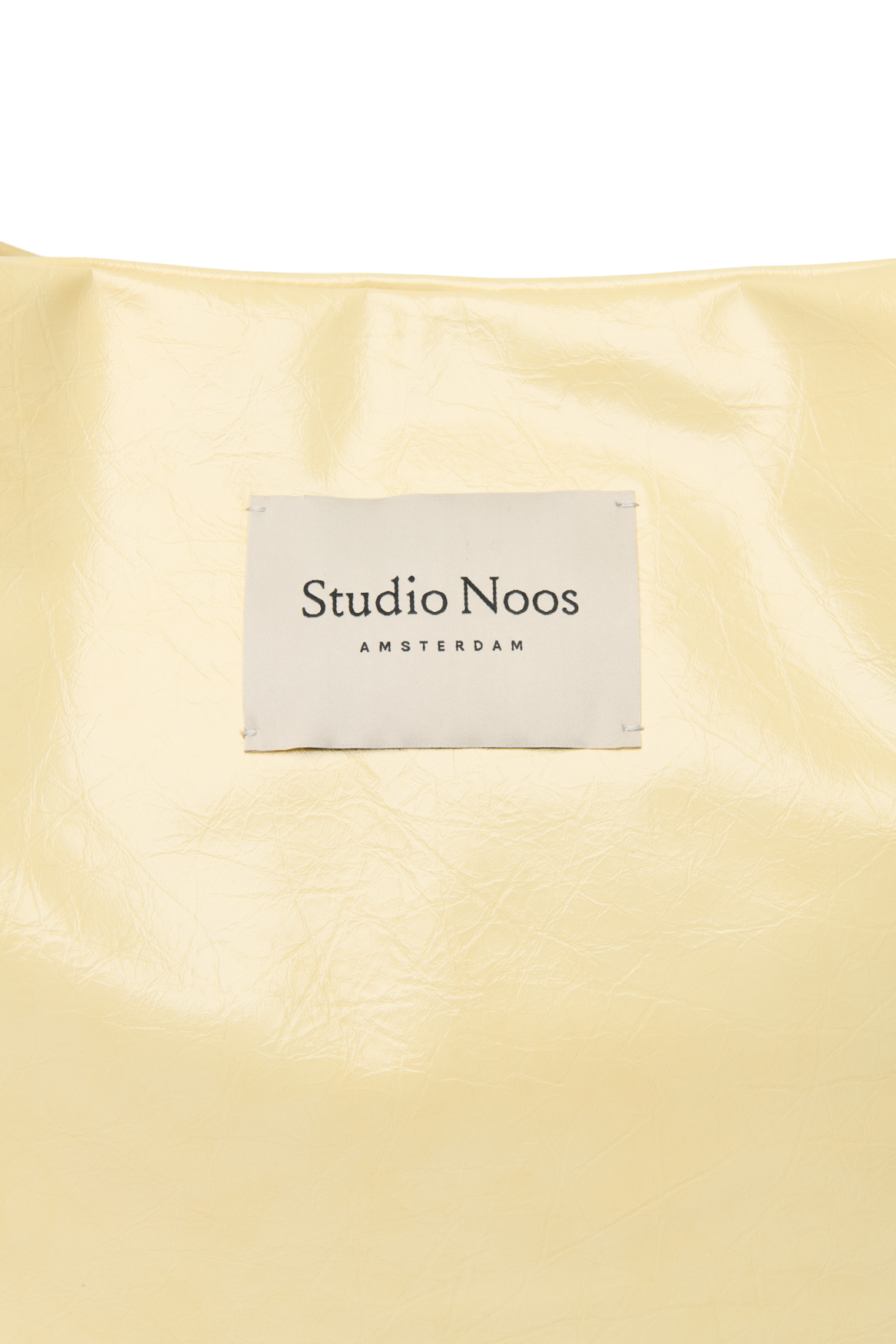 Studio Noos Vegan Leather Mom Bag Tasche Butter Yellow
