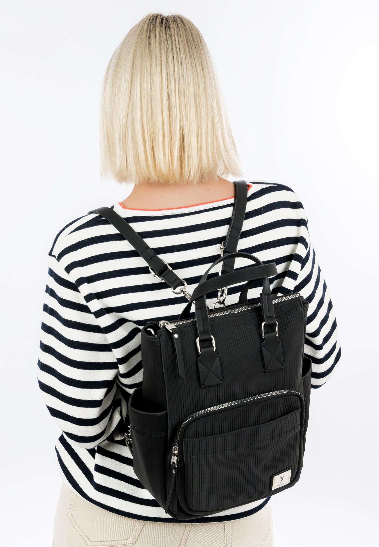SURI FREY SFY Ricky Backpack S Rucksack Black