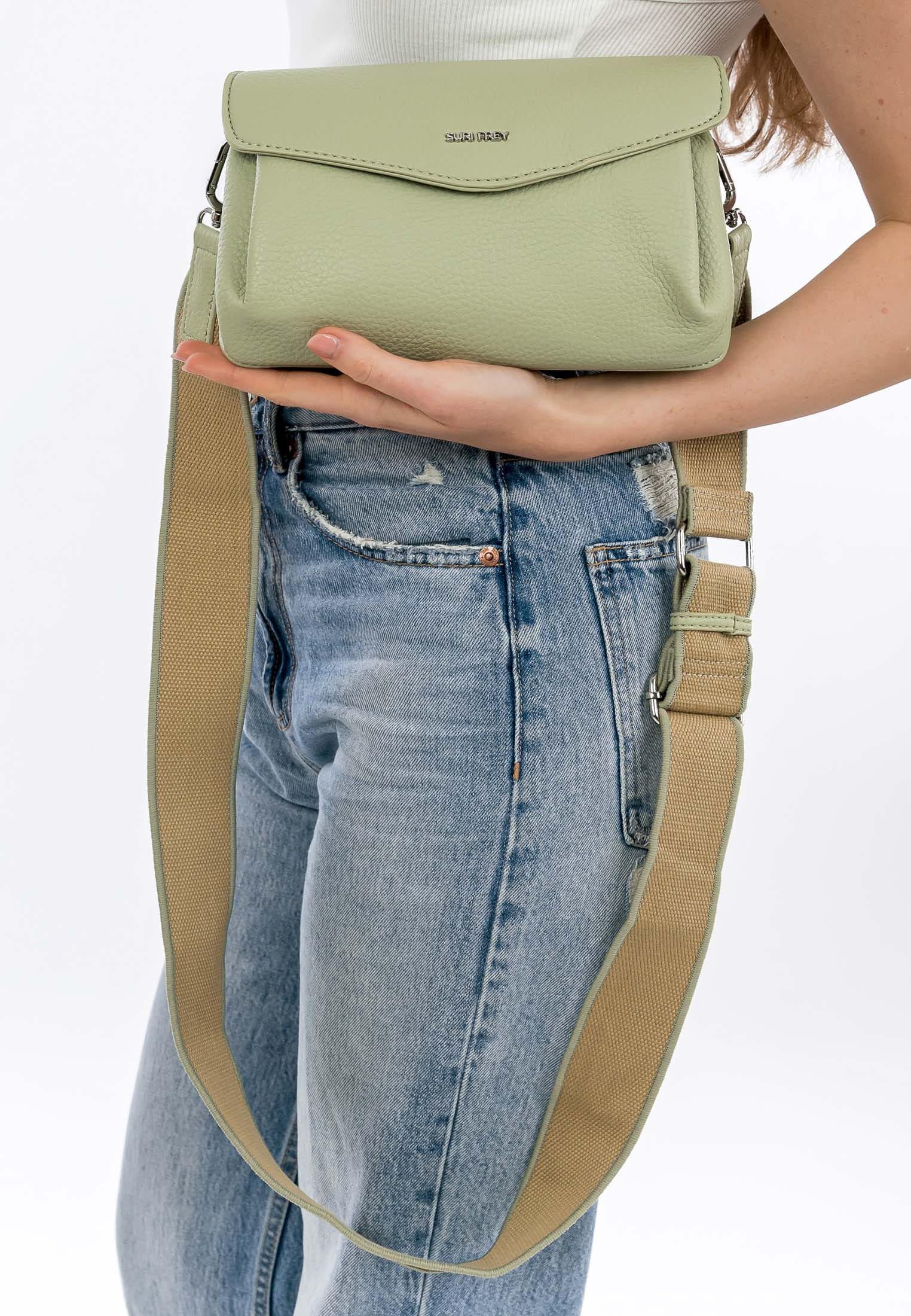 SURI FREY SFY Hanny Crossbody Bag Umhängetasche Pistazie