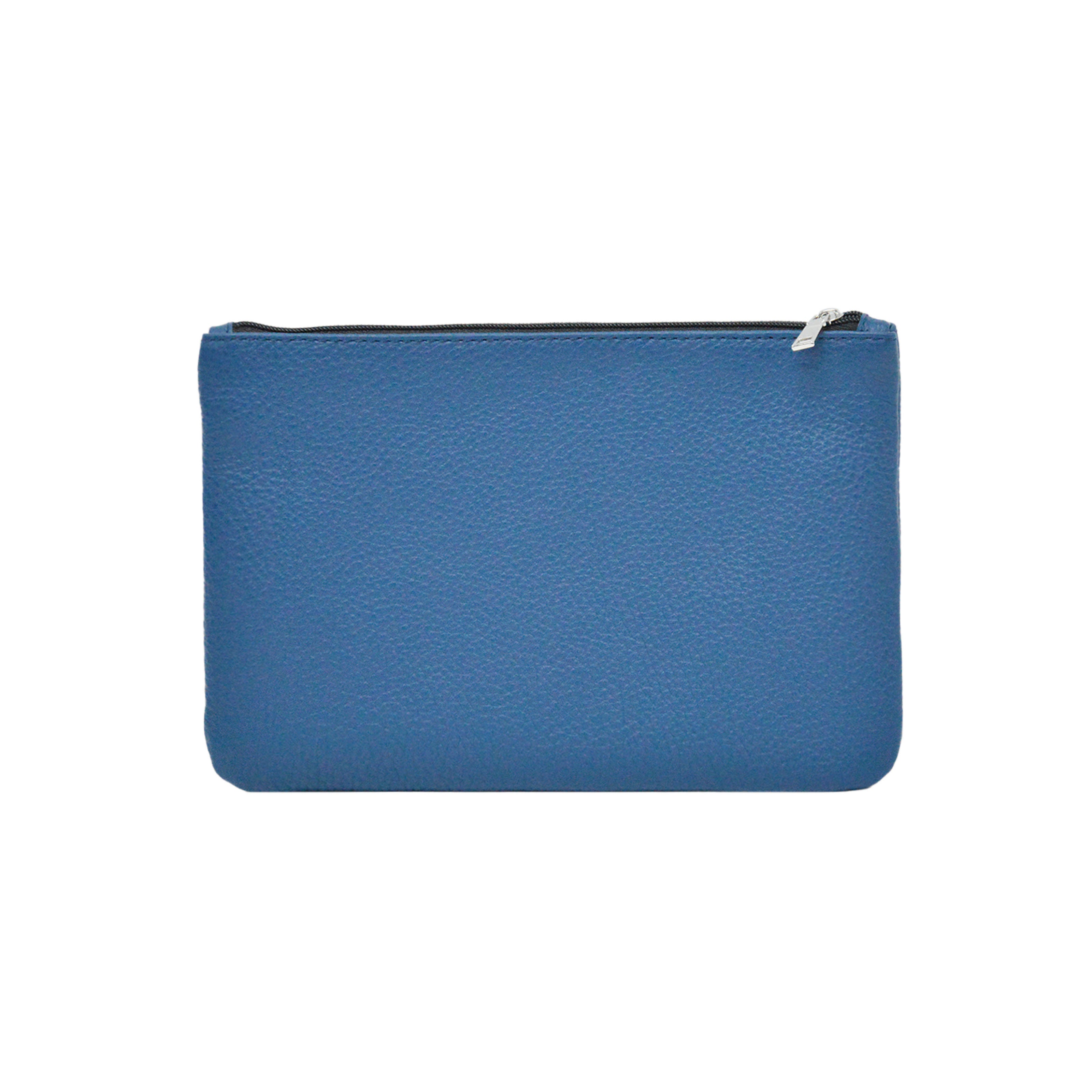 Lamarthe Prestige Clutch Leder Indigoblau Vollleder