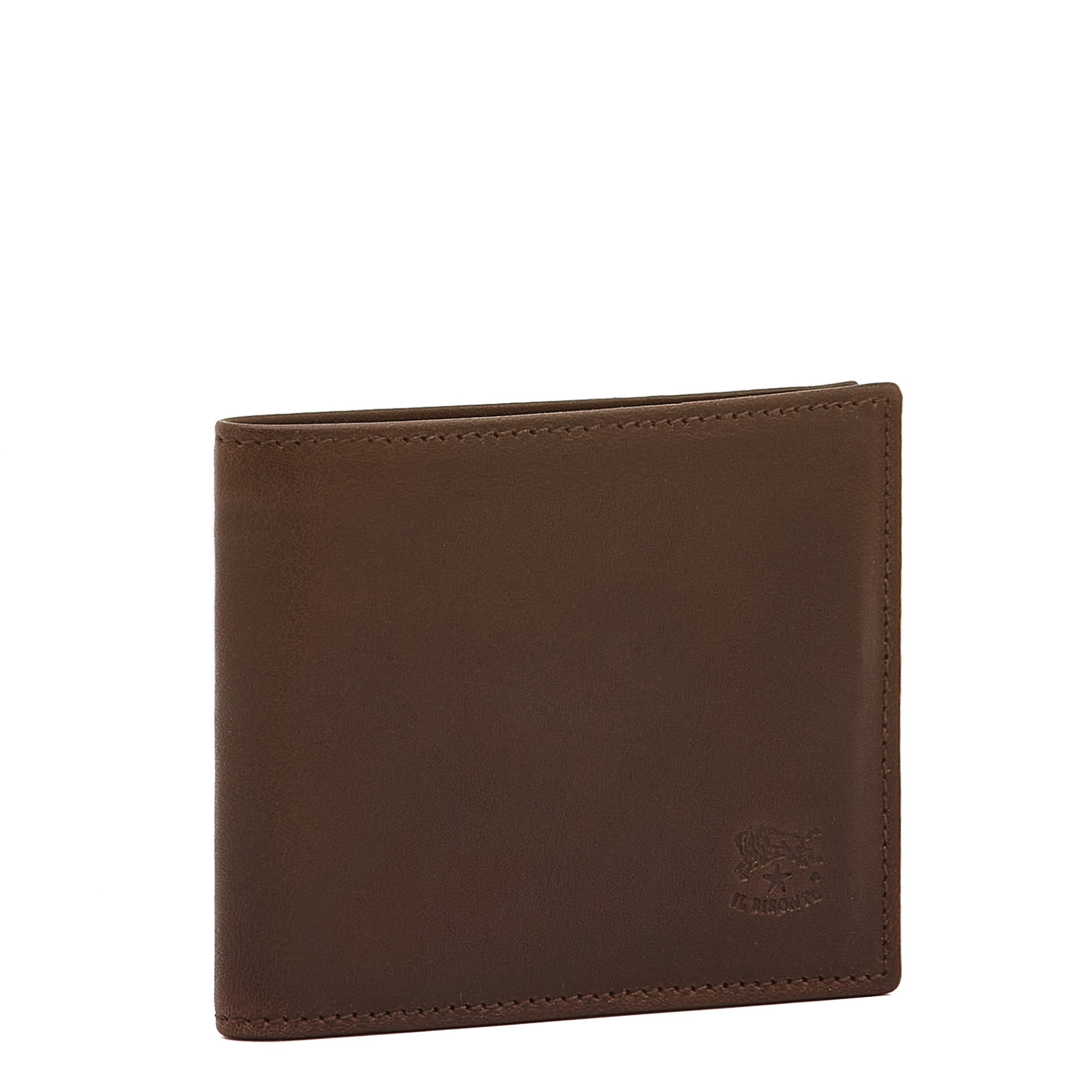 Il Bisonte Bifold Geldbörse Caffè Vollleder Herren