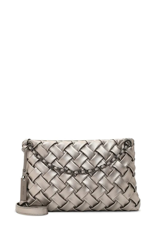 SURI FREY Betty Crossbody Umhängetasche Darksilver Flecht
