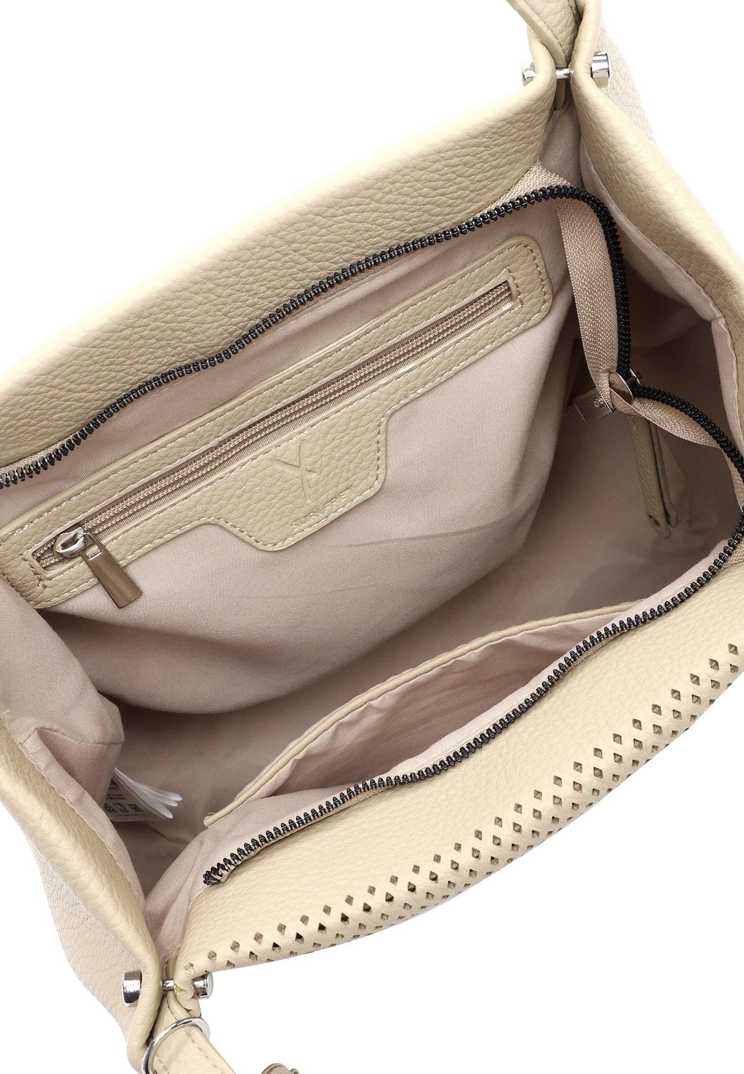 SURI FREY Cilly Shopper Handtasche Beige groß