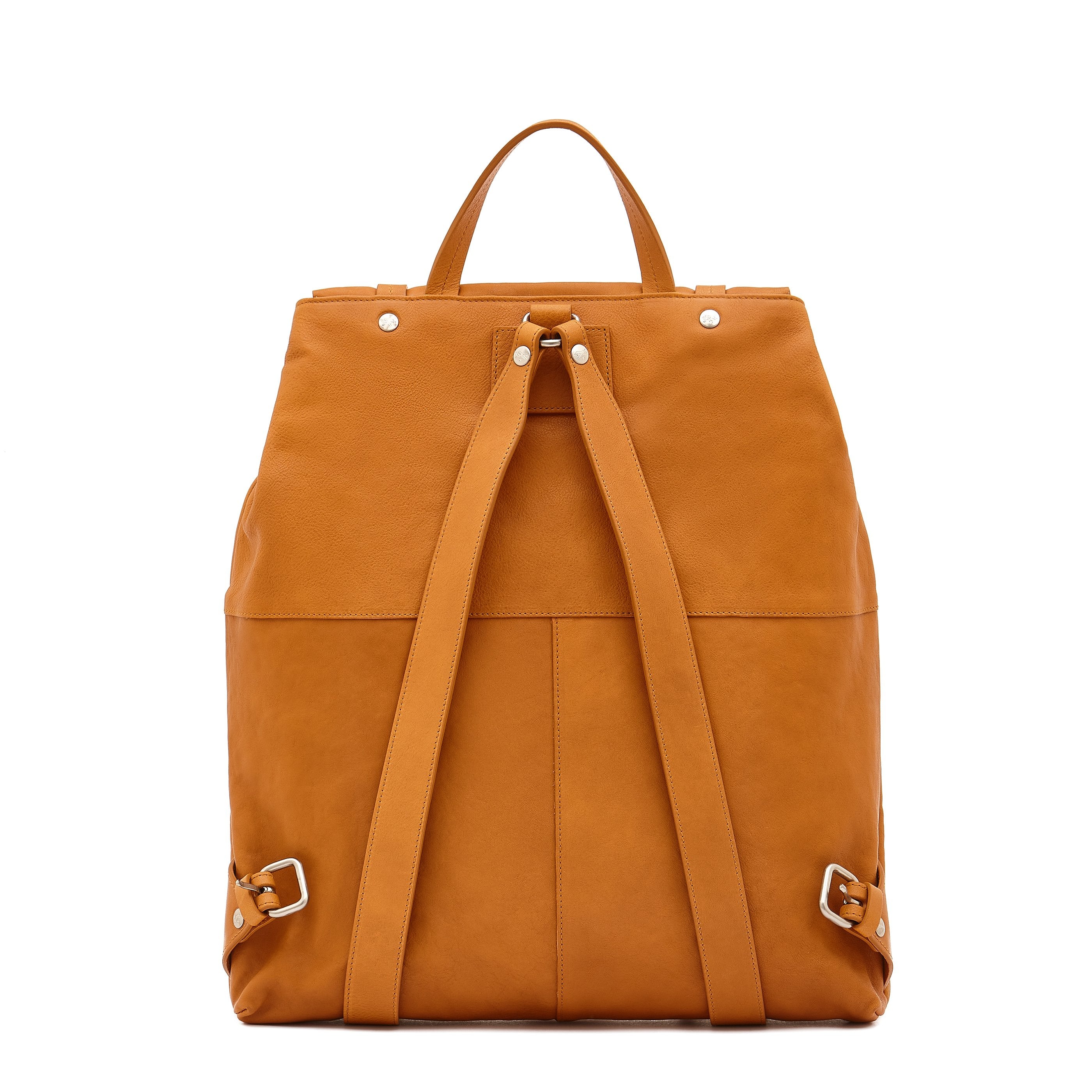 Il Bisonte Trappola Rucksack Natur Vollleder