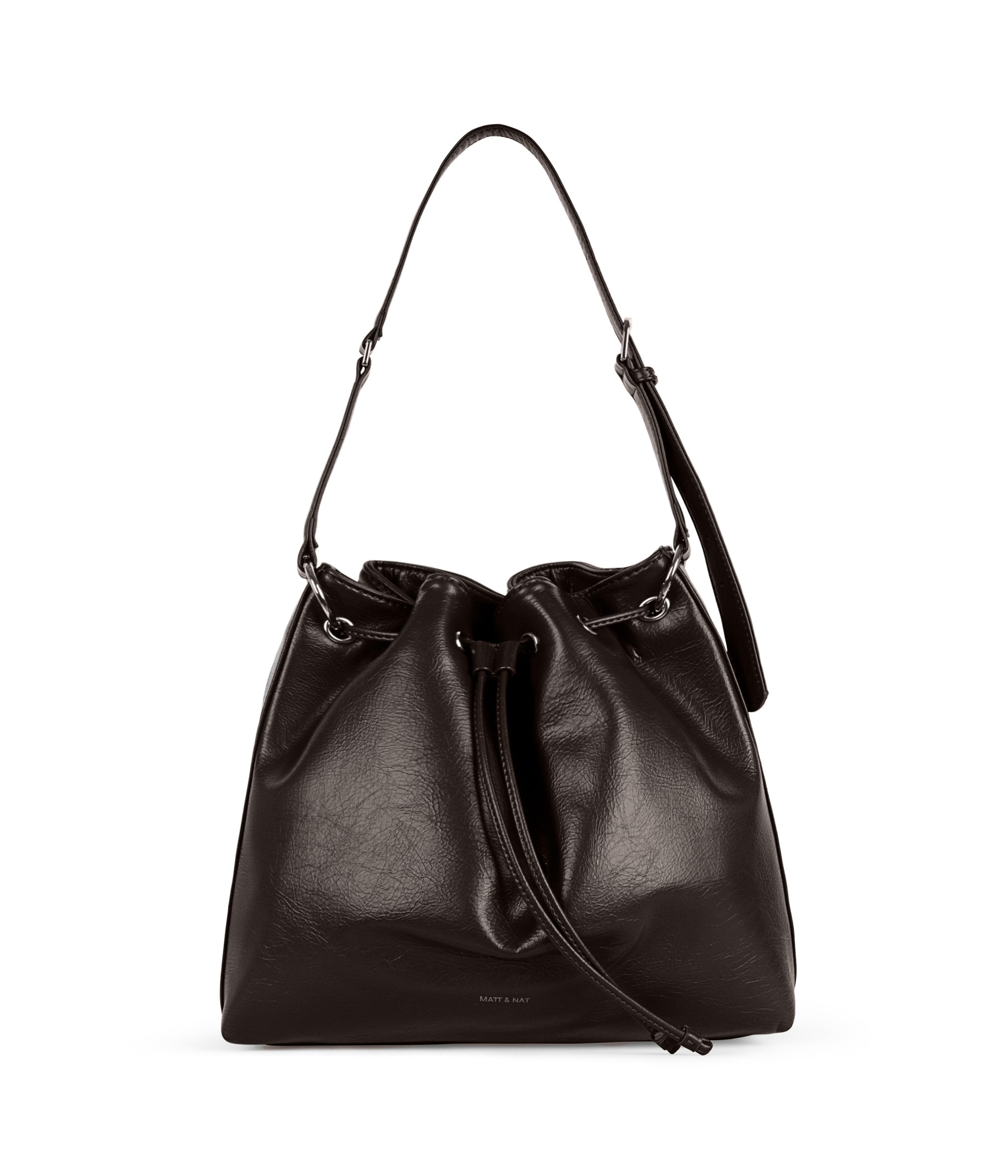 Matt & Nat Jan Theme Beuteltasche Schwarz vegan