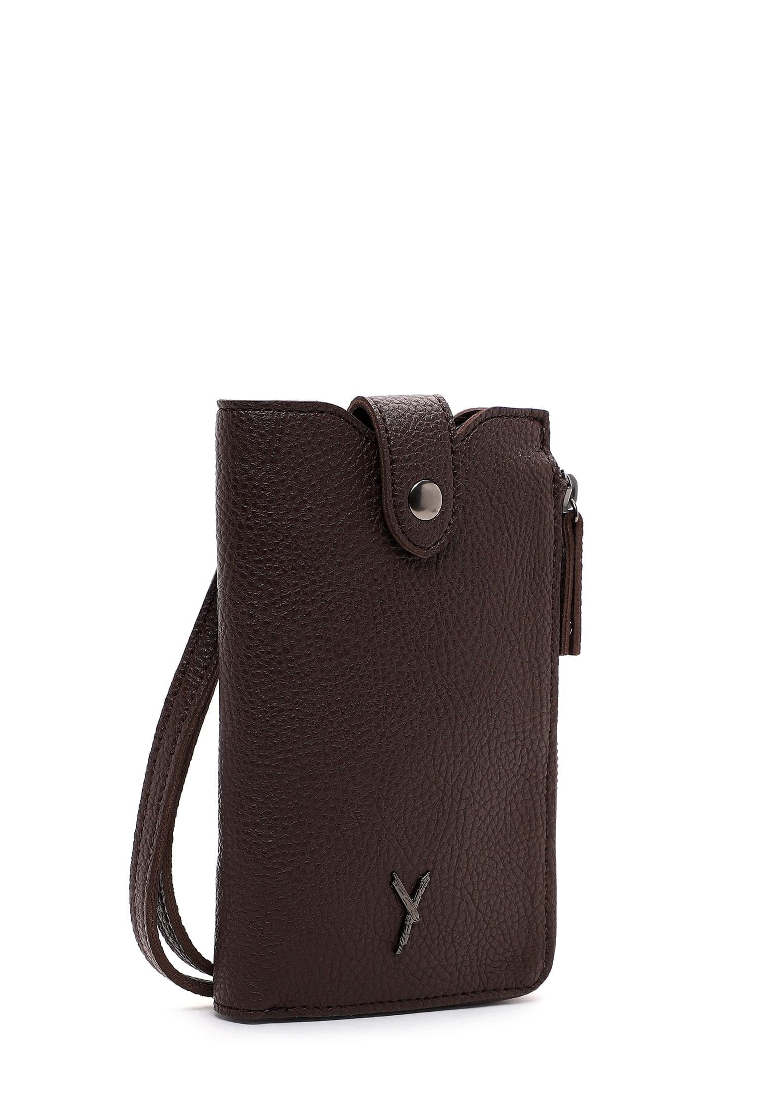 SURI FREY Gitty Smartphonebag Handytasche Brown Polyester