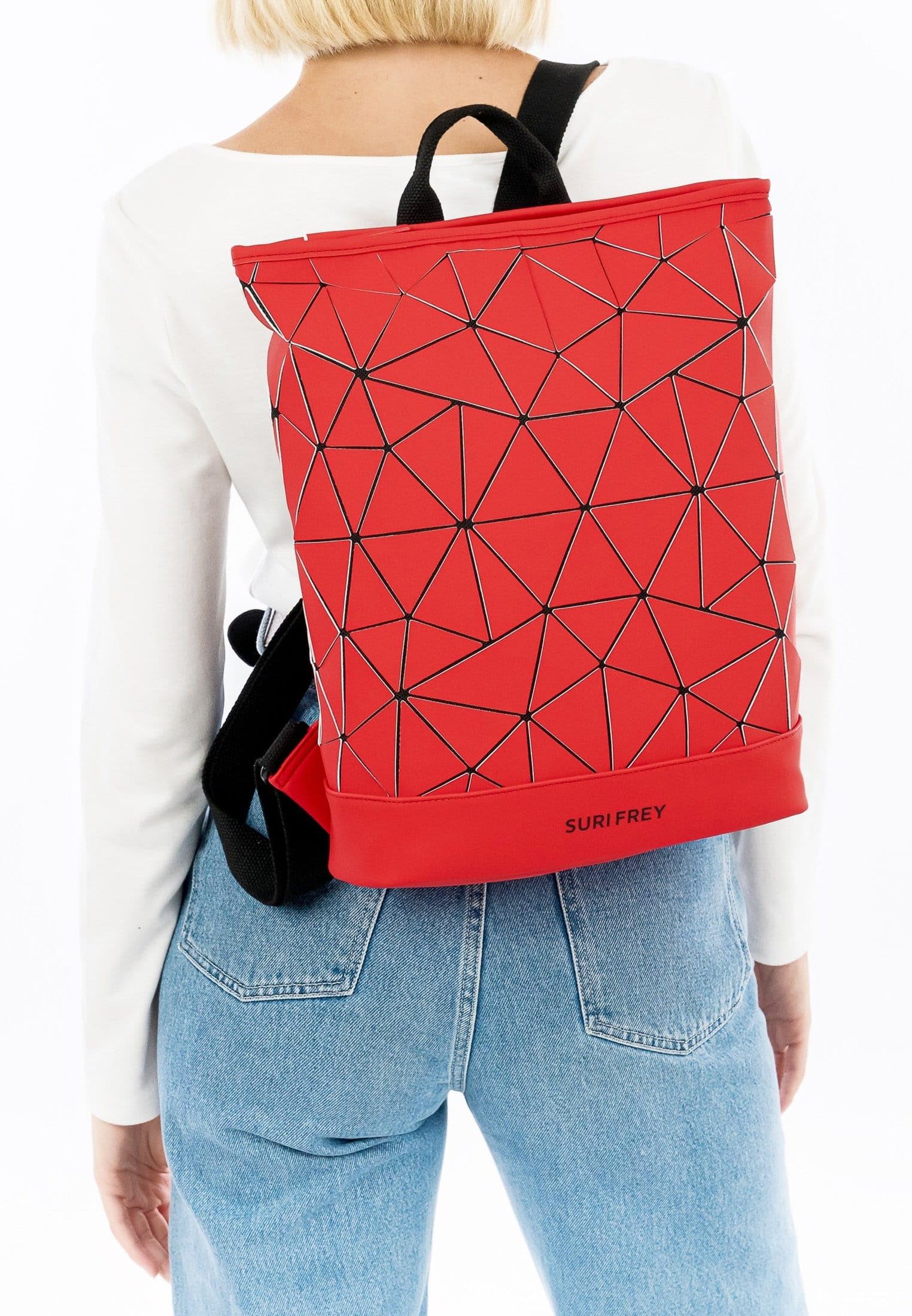 SURI FREY Jessy-Lu City Backpack L Rucksack Rot