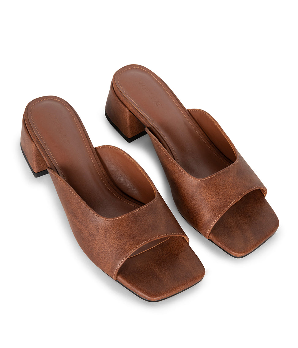 Matt & Nat Angele Sandalen schwarz Blockabsatz