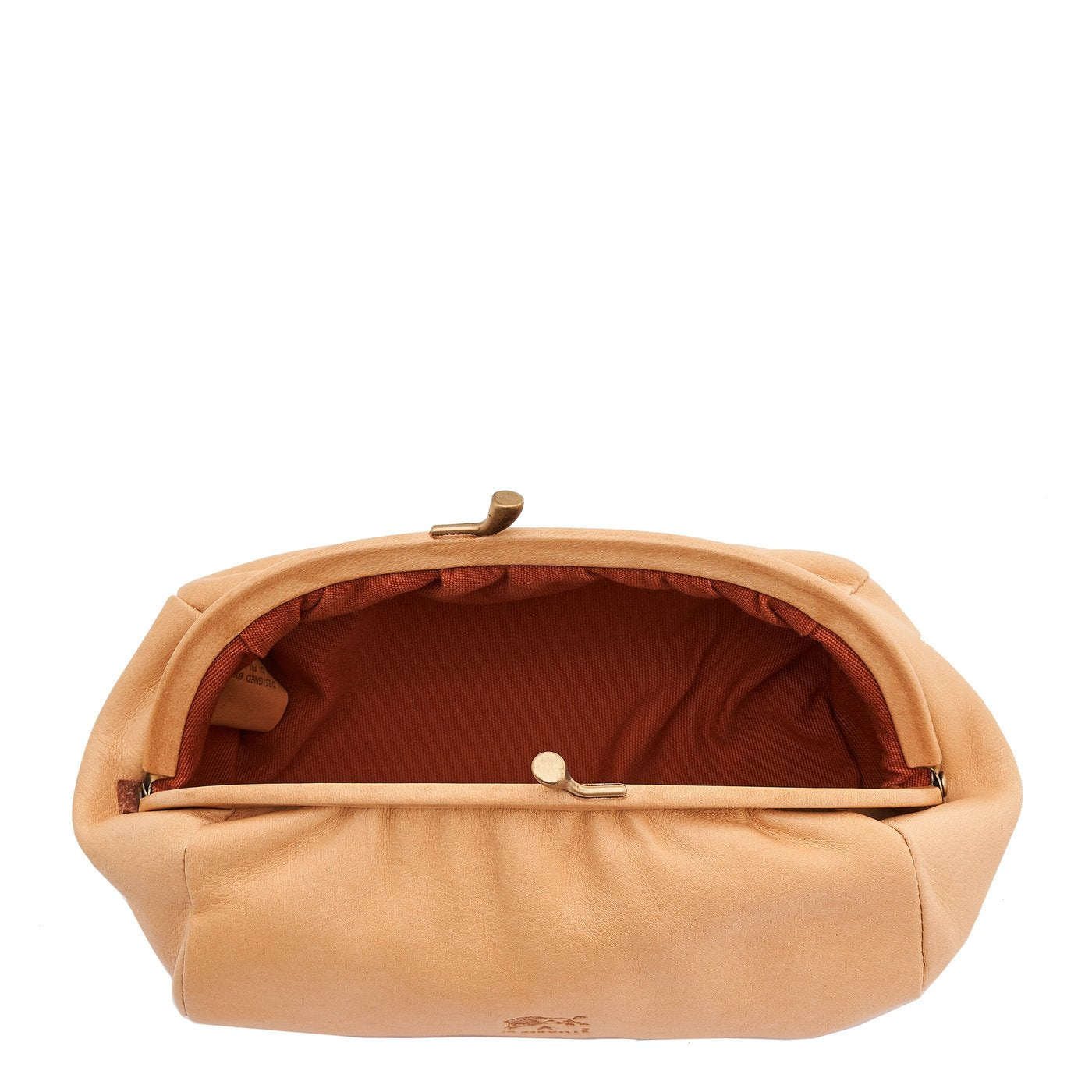 Il Bisonte Beauty-Case Kosmetiktasche natur Vollleder