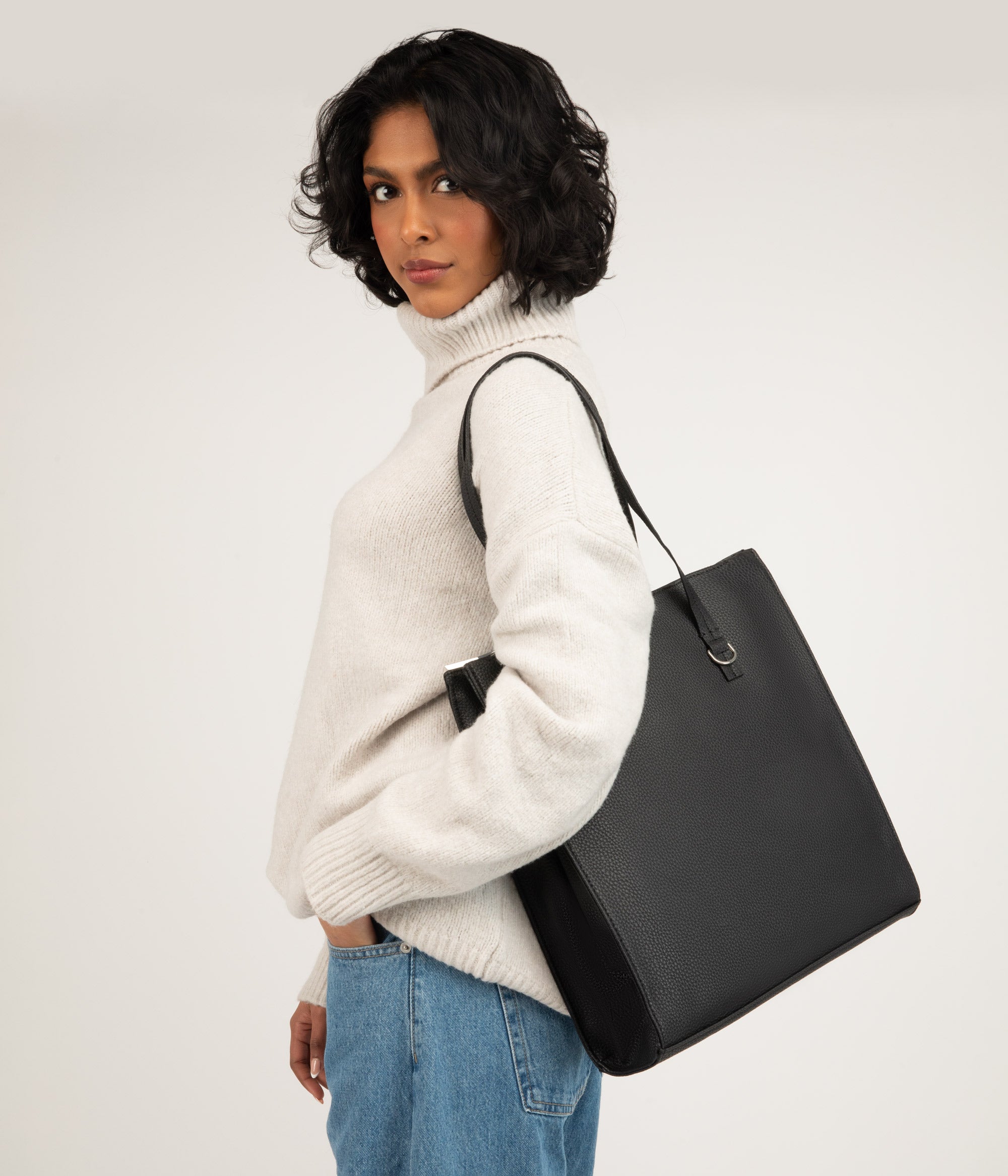 Matt & Nat Canci Purity Shopper Schwarz recycelt