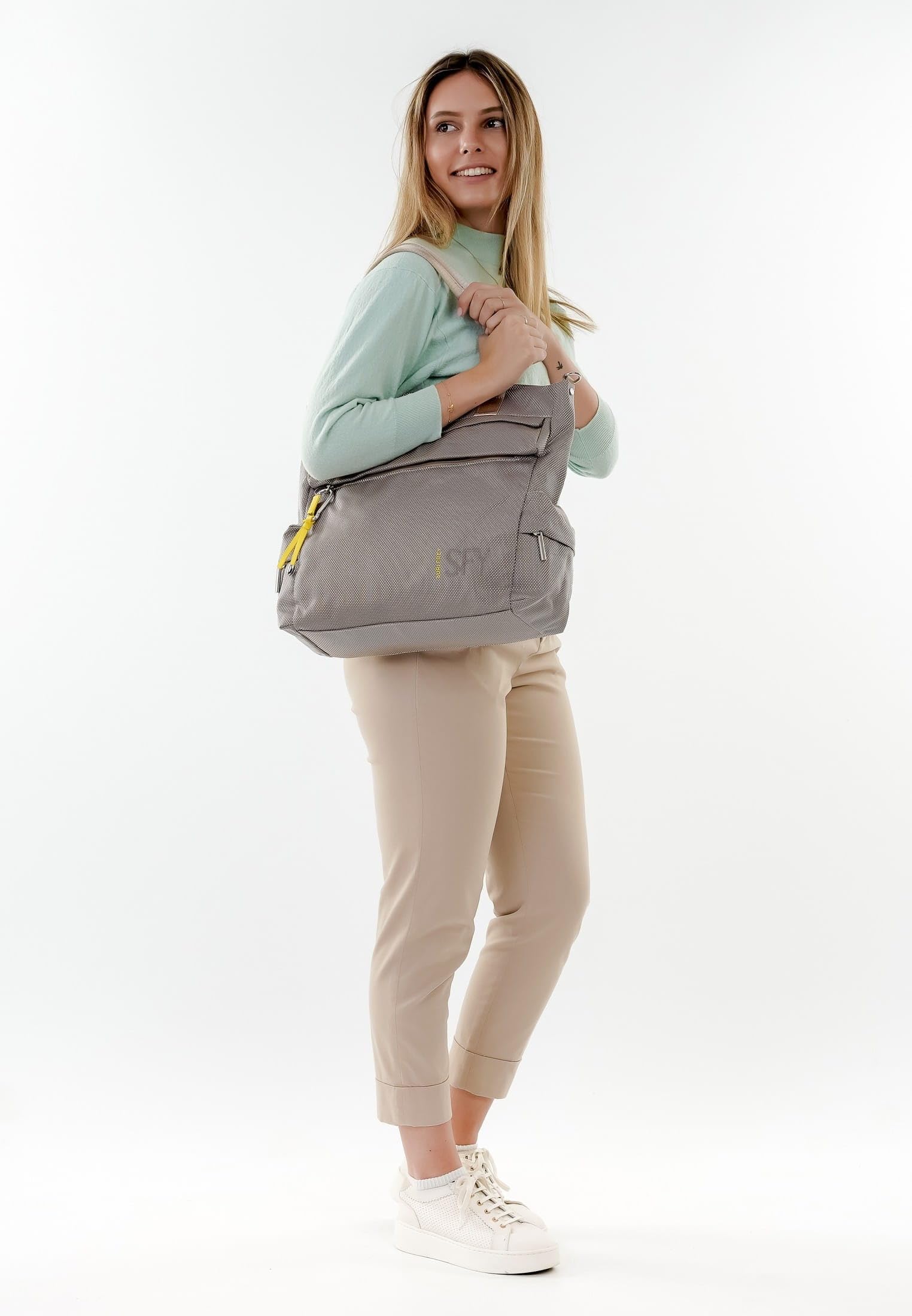 SURI FREY Marry 18013 Shopper Sand Zweifarbig Nylon