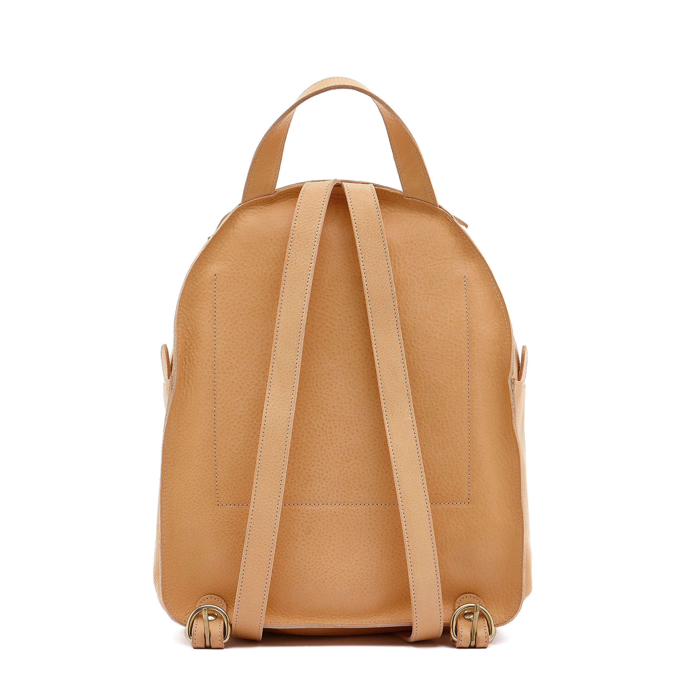 Il Bisonte Lungarno Lederrucksack Natur