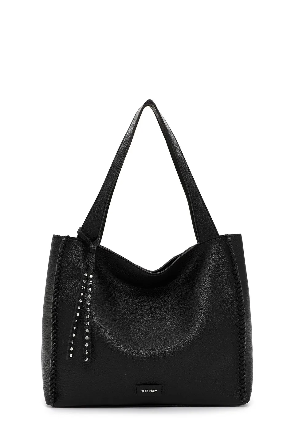 SURI FREY Franzy Cityshopper M Schultertasche Schwarz A4
