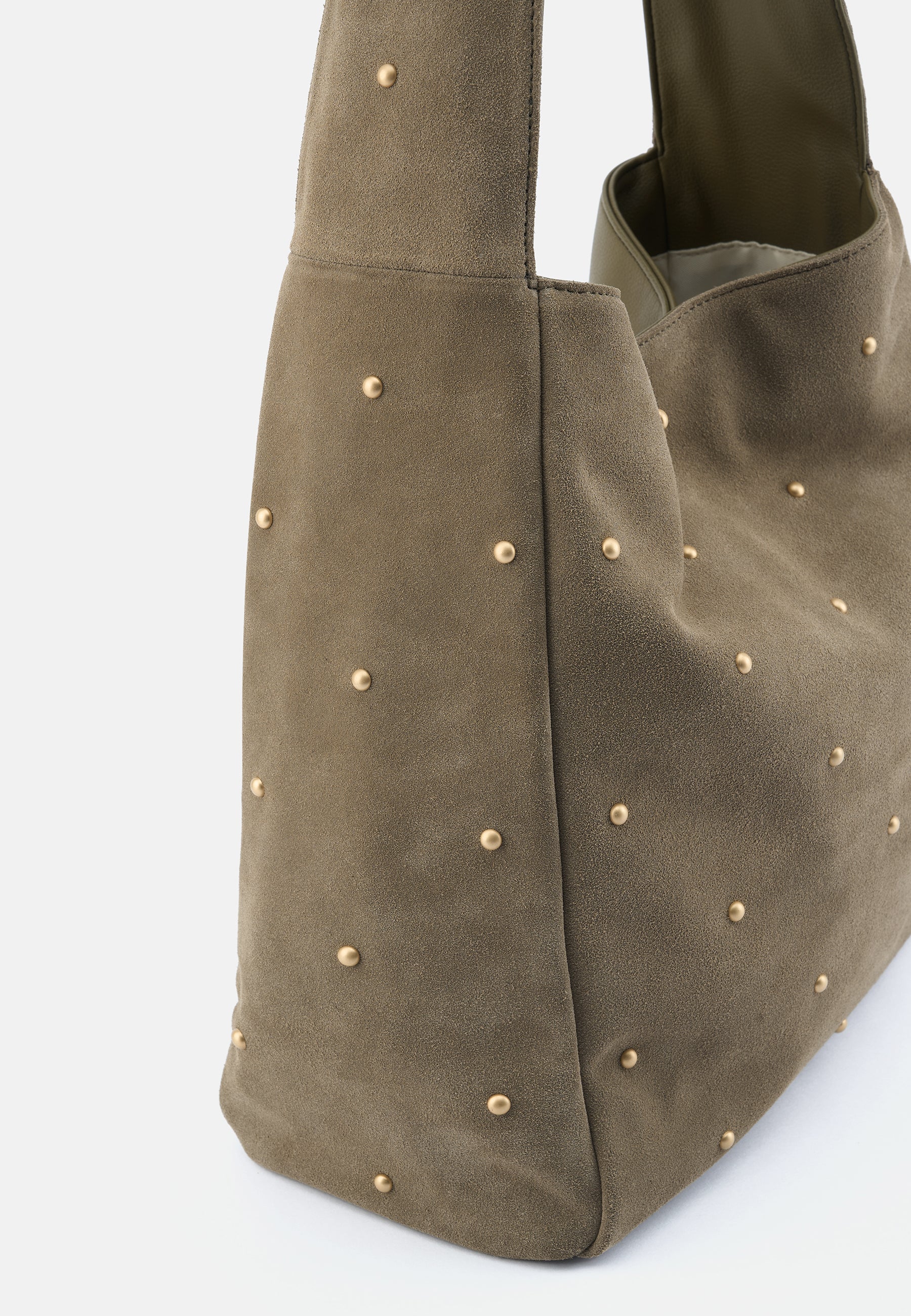 FREDsBRUDER The Beaded Hobo Handtasche Greyish Khaki