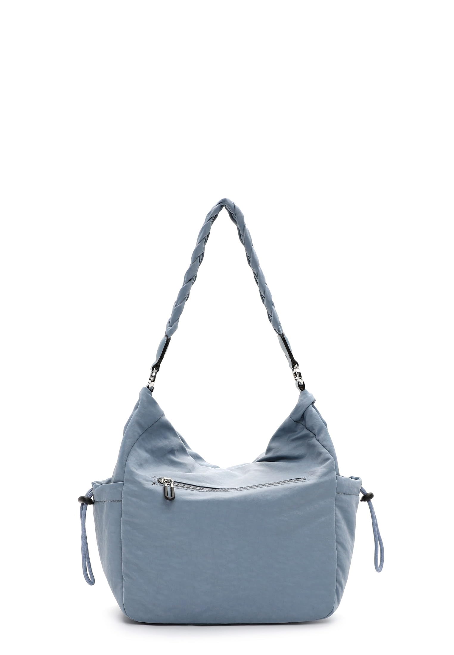 SURI FREY Abby Schultertasche Denim geflochten