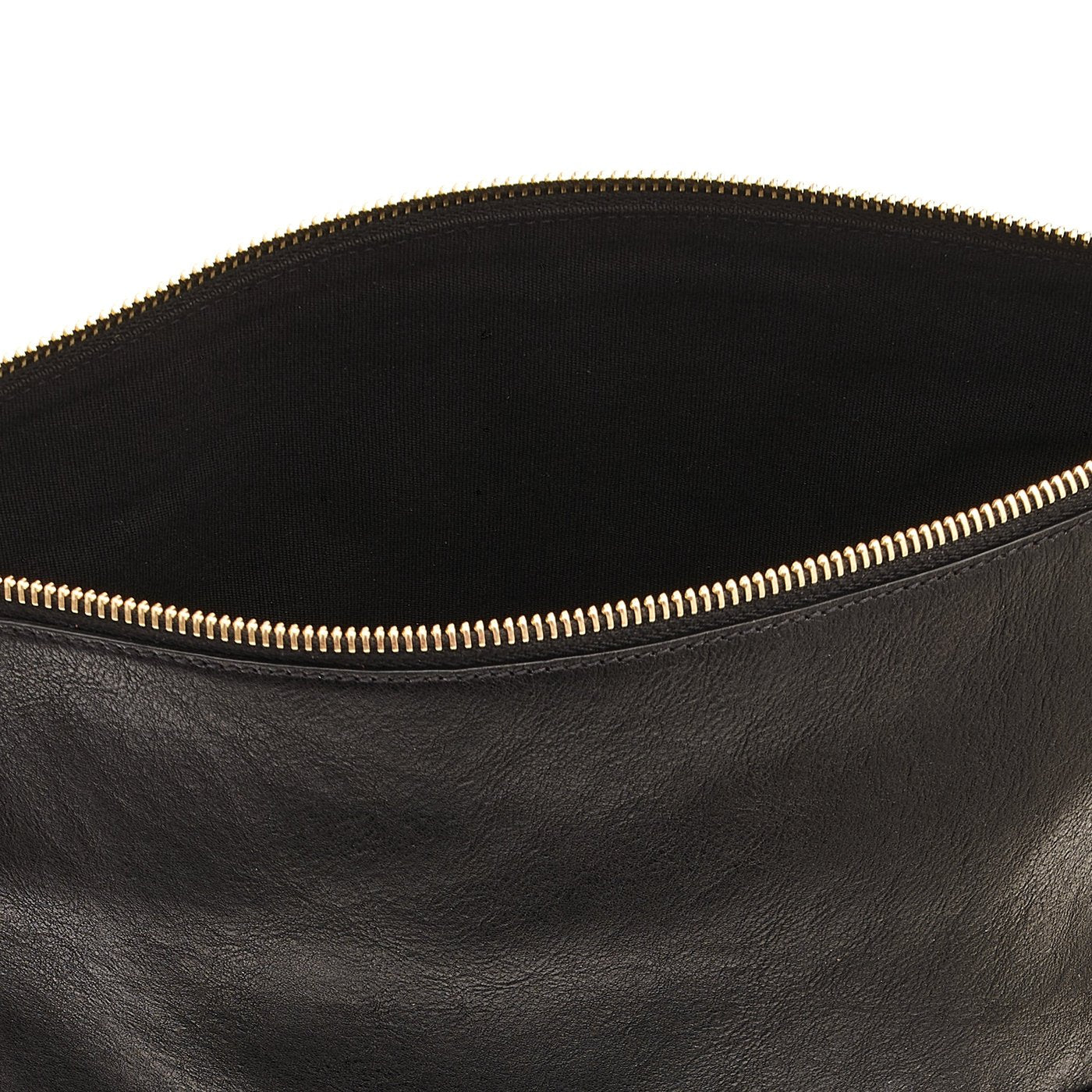 Il Bisonte Anna Shopper schwarz Rindsleder