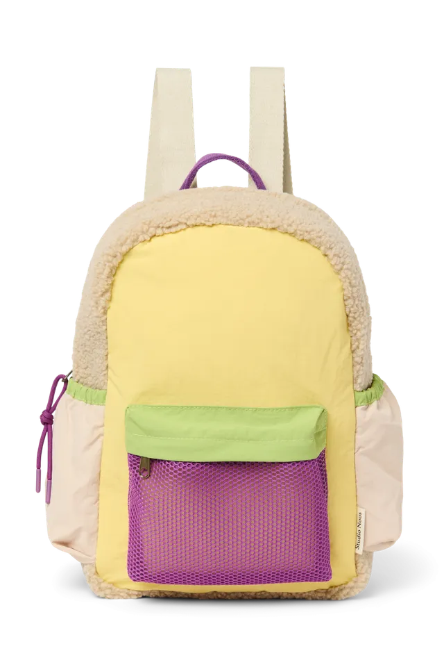 Studio Noos Patchwork Midi Backpack Rucksack Butter Yellow