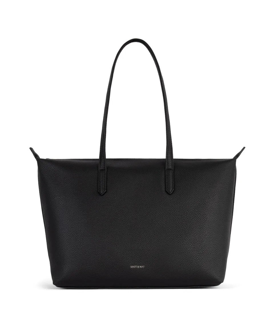 Matt & Nat Grain Abbi Shopper Schwarz Vegan