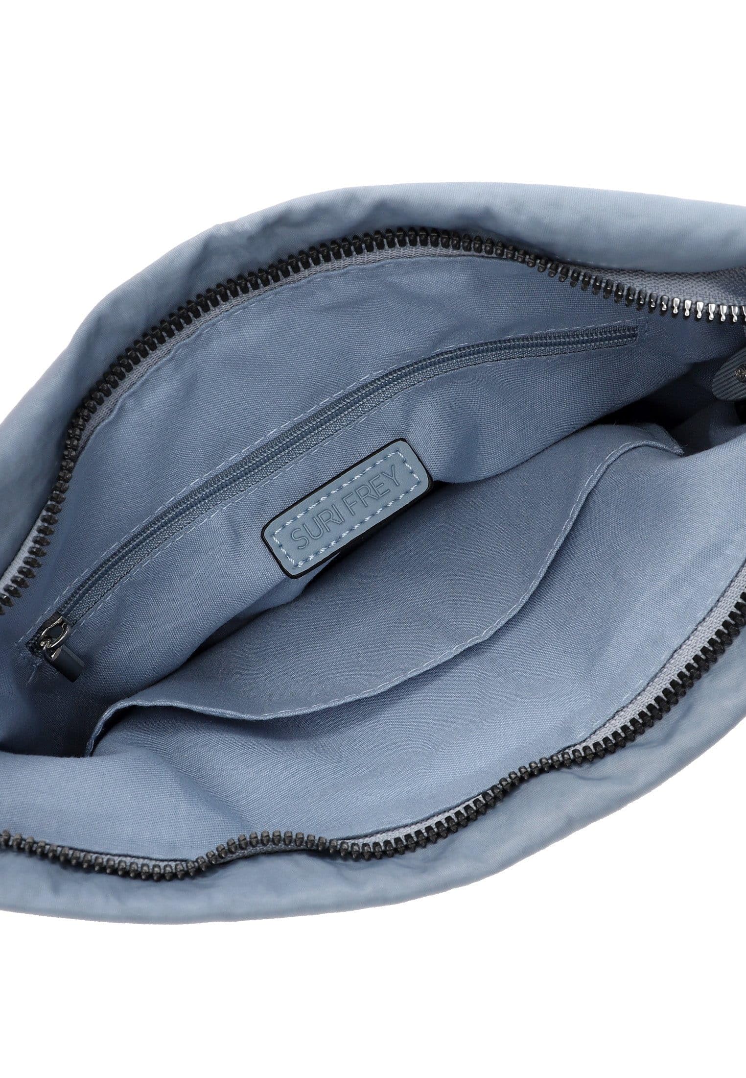 SURI FREY Abby Crossover Bag Umhängetasche Denim hellblau