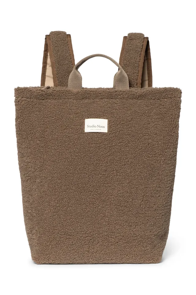 Studio Noos Teddy Adult Backpack Rucksack Braun OS