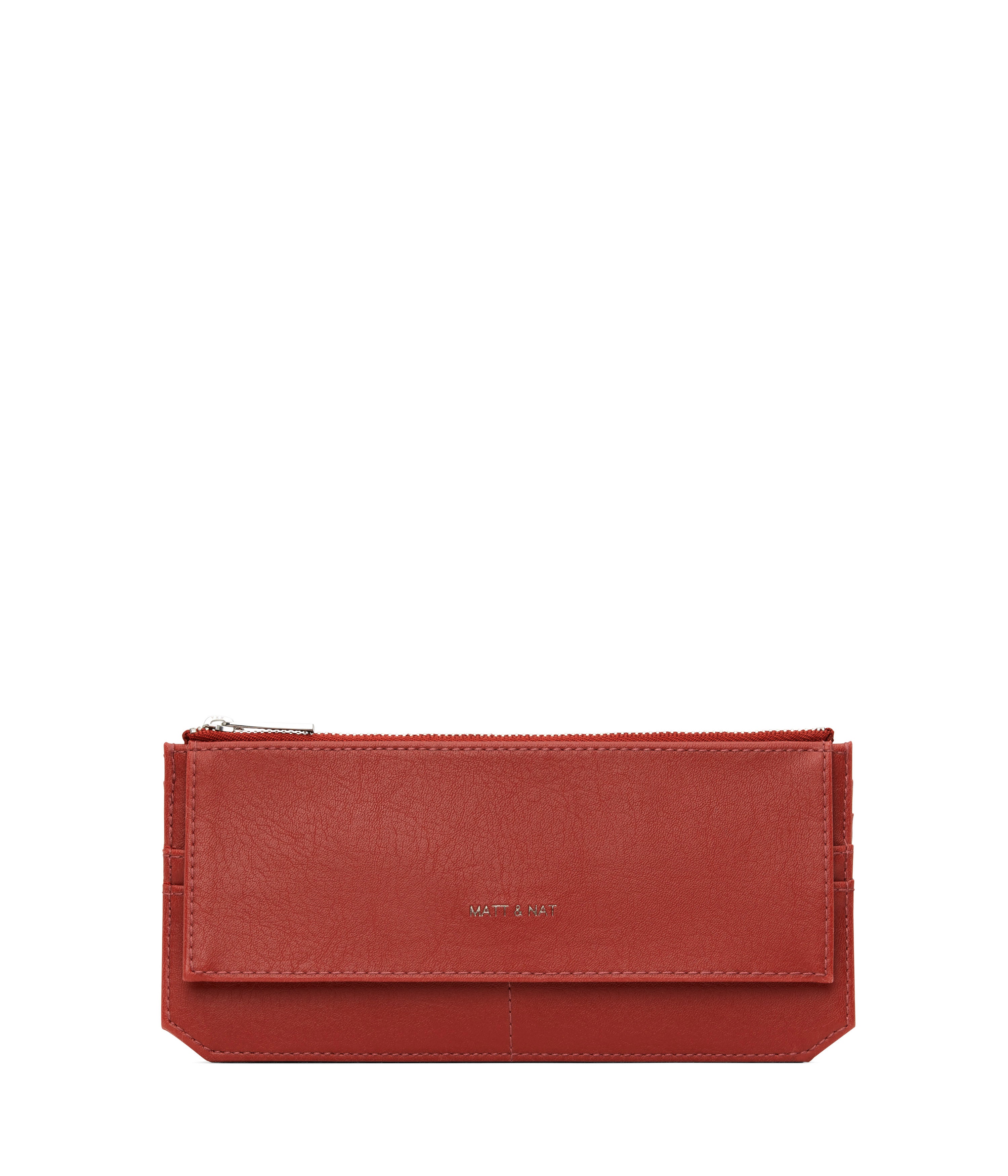 Matt & Nat Perla Vintage Geldbörse Schwarz vegan
