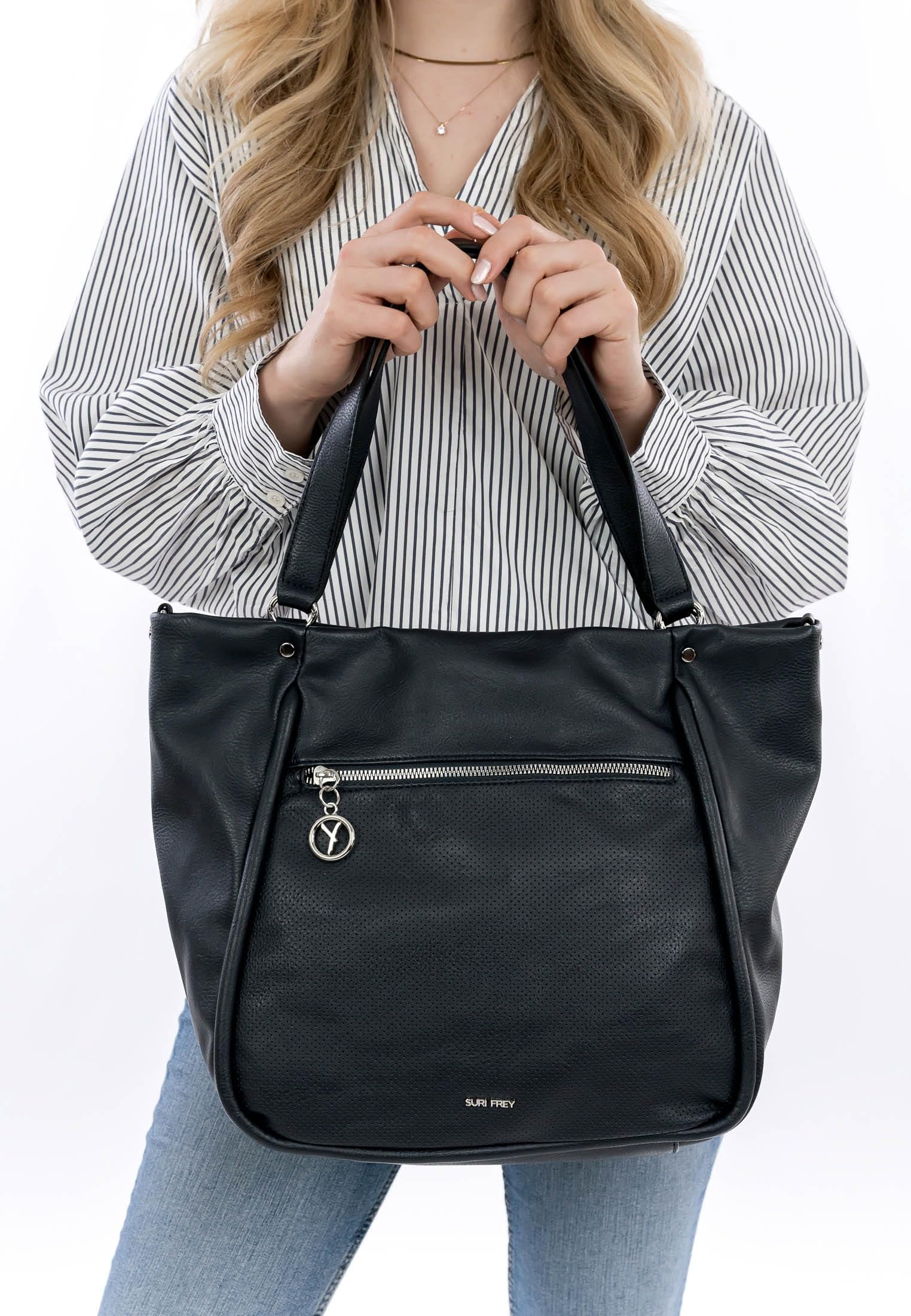 SURI FREY SFY Patsy Cityshopper Blue vegan