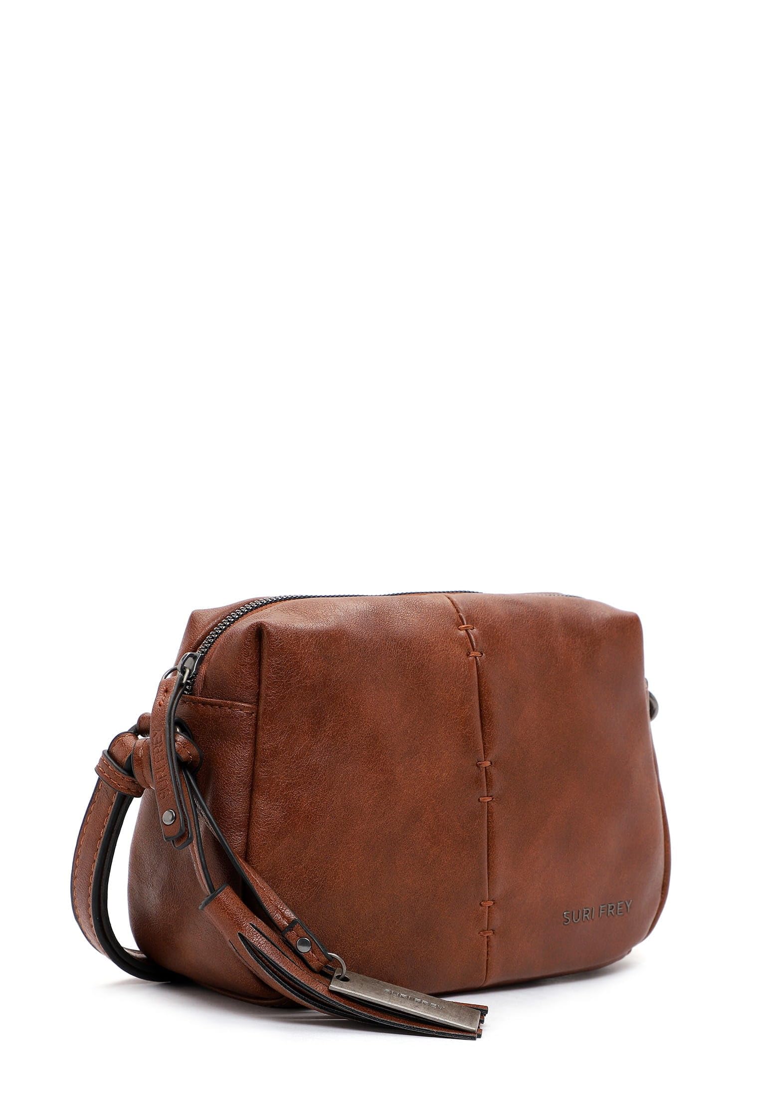SURI FREY Livy Crossover Umhängetasche Cognac 23 cm