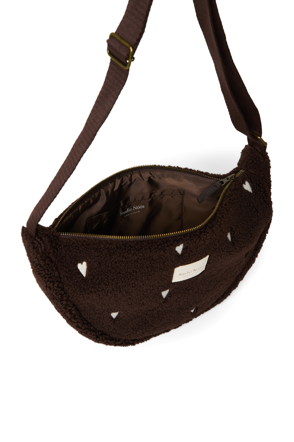 Studio Noos Teddy Adult Fanny Pack Bauchtasche Chocolate