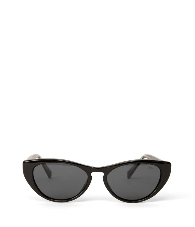 Matt & Nat Amara-2 Cat-Eye Sonnenbrille Schwarz Polarisiert