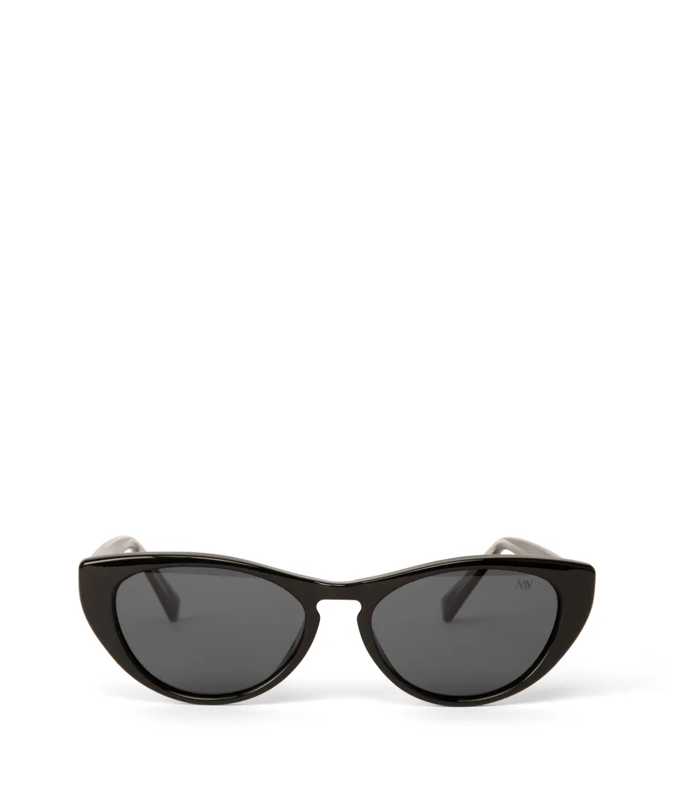 Matt & Nat Amara-2 Cat-Eye Sonnenbrille Schwarz Polarisiert