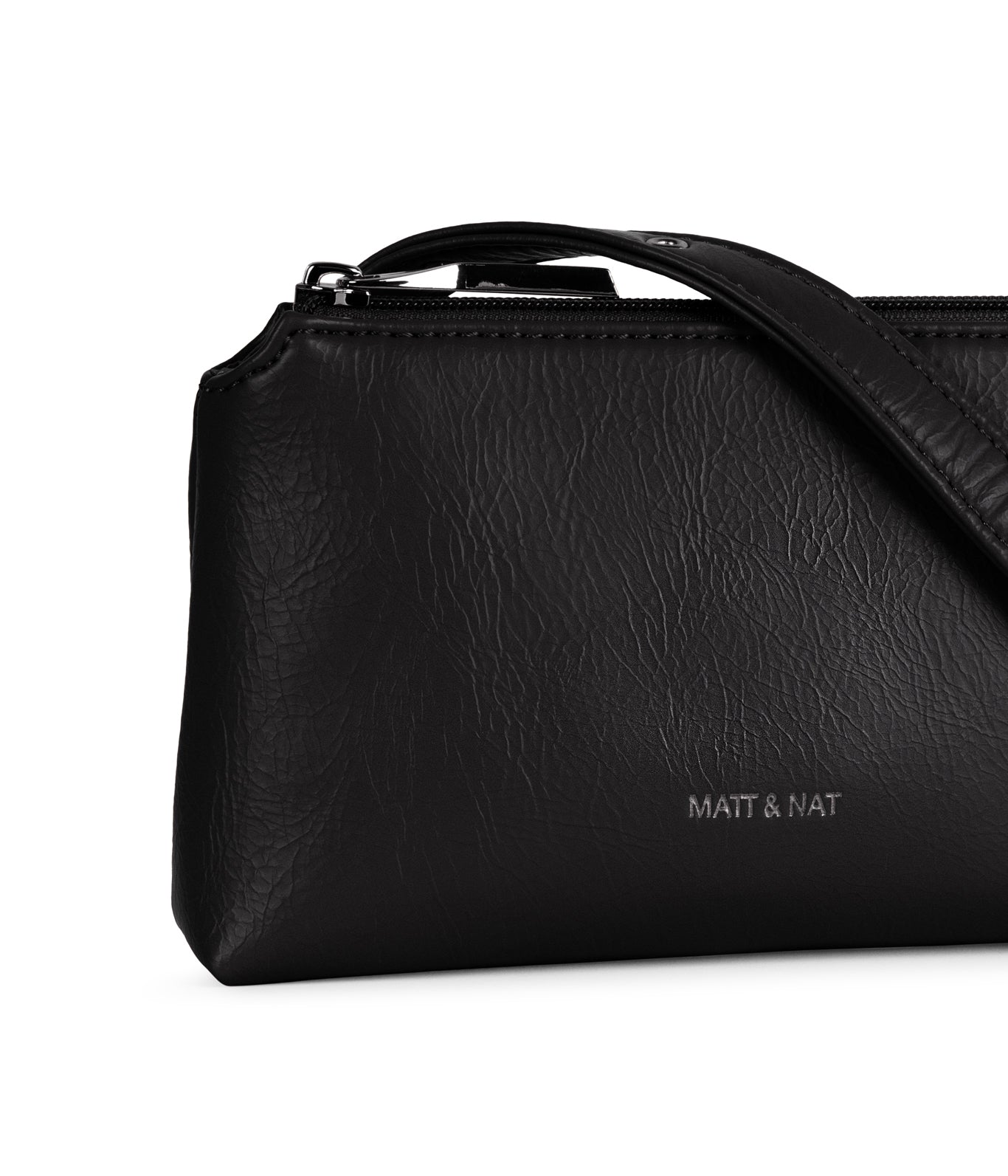 Matt & Nat Petel Theme Gürteltasche Schwarz vegan