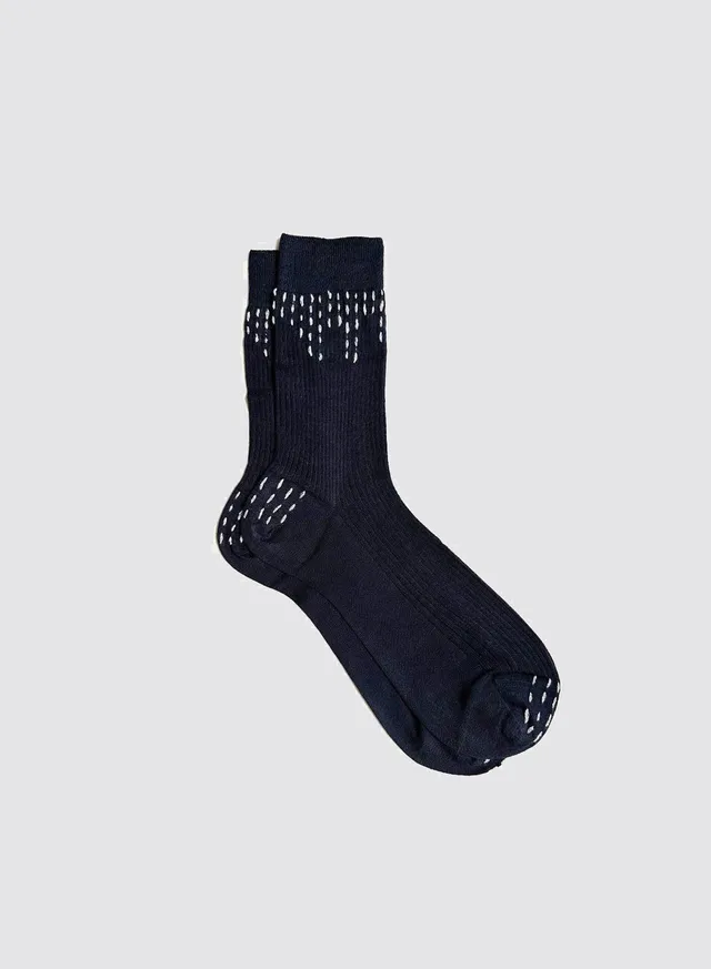 Maria la Rosa Curly Stitch Socken Seide Emporio