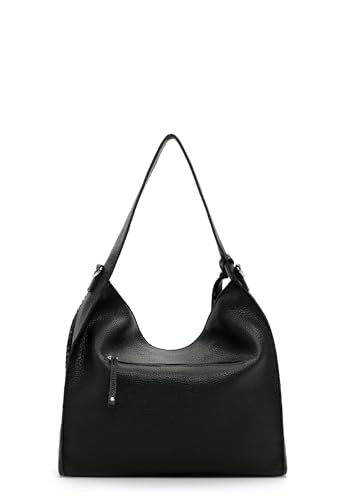 SURI FREY Franzy Hobo Bag M Schultertasche Schwarz A4