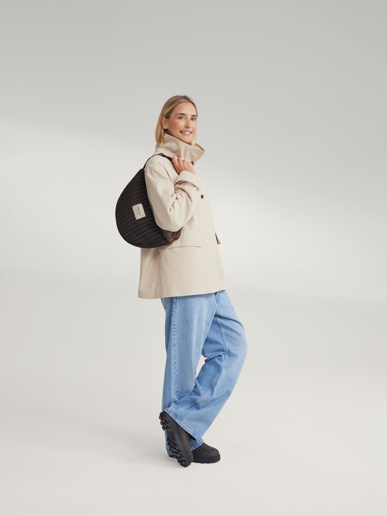 Studio Noos Flannel Chalkstripe Adult Fanny Pack Bauchtasche