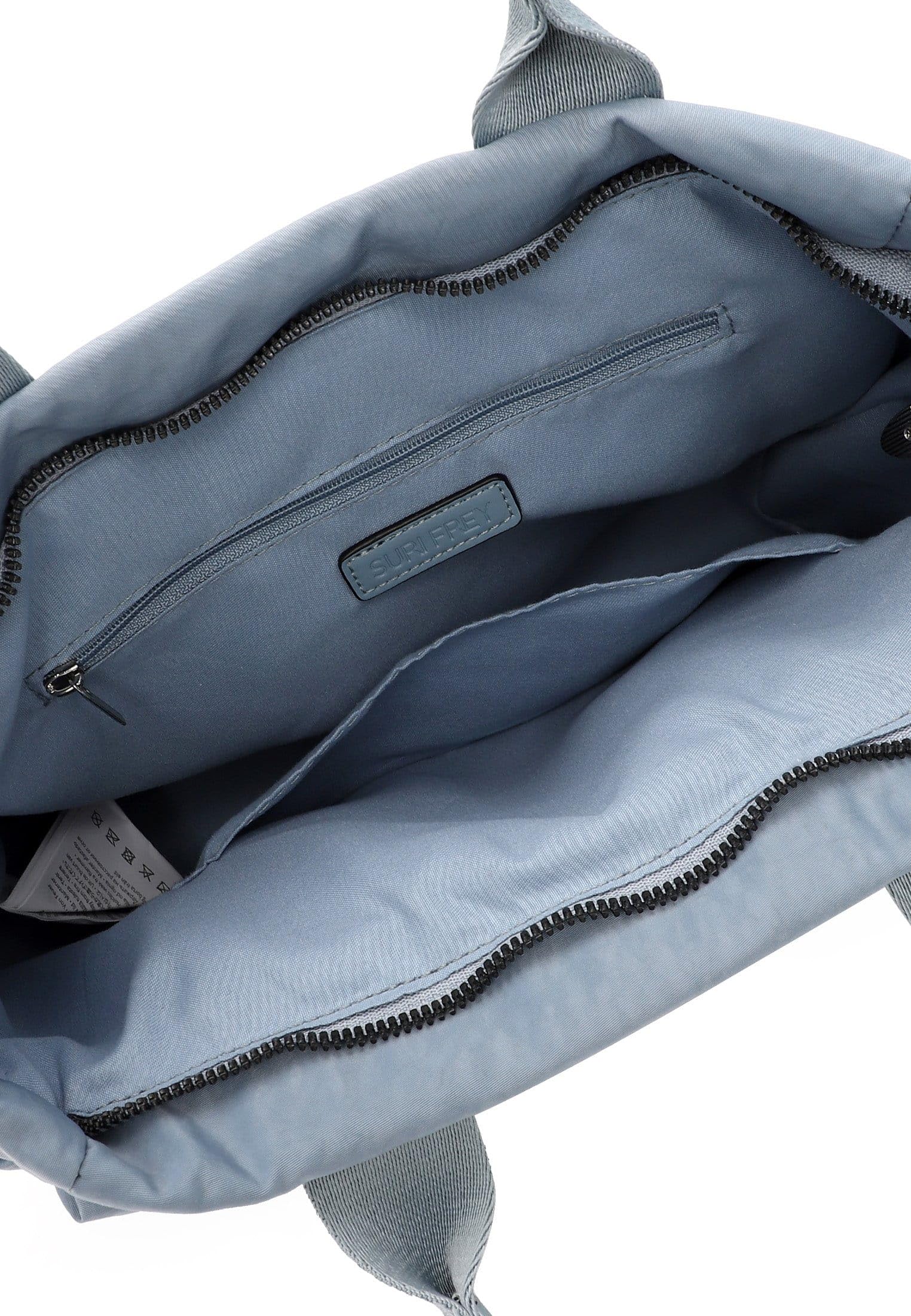 SURI FREY Abby Umhängetasche Denim mit Fächern