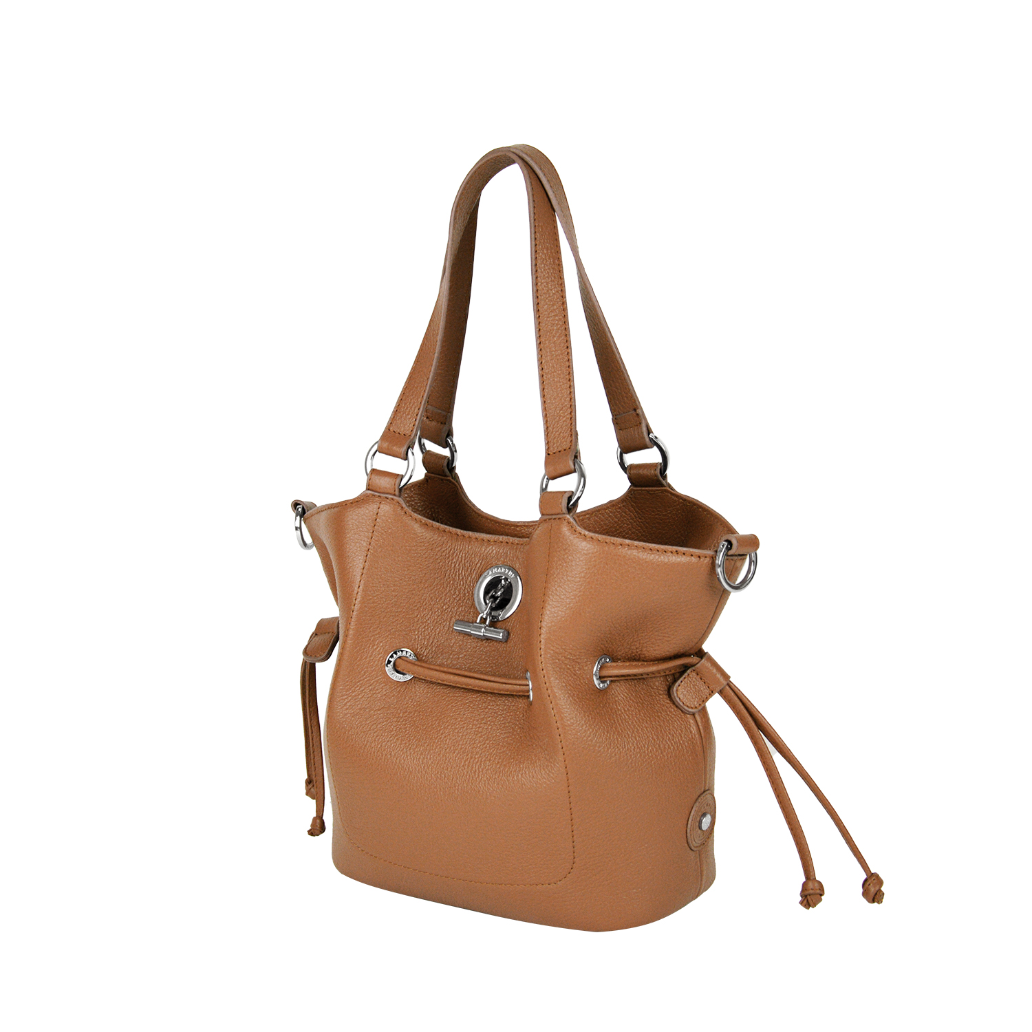 Lamarthe Paris Handtasche S Vollleder cognac