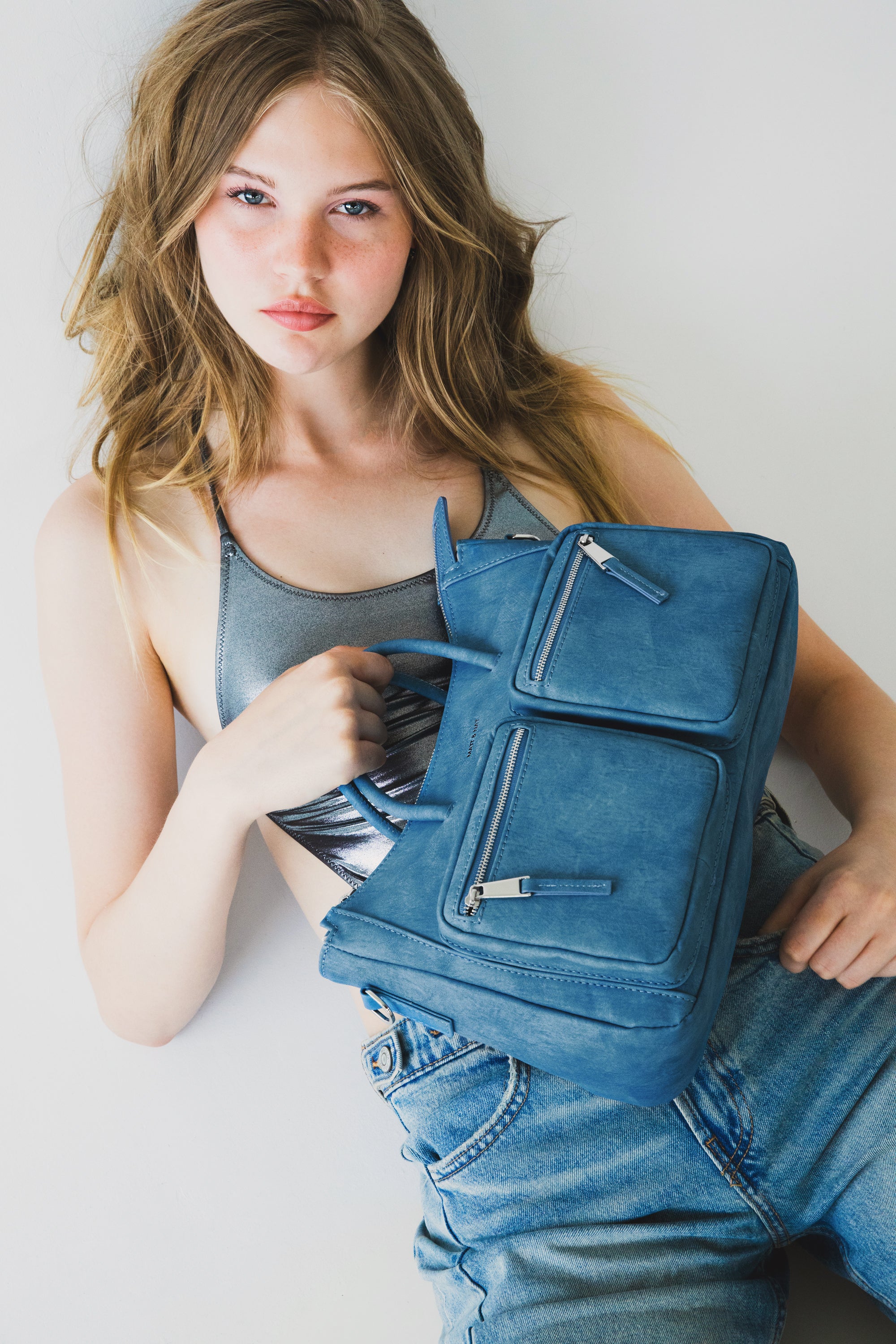 Matt & Nat Paola Satchel Handtasche Eclipse
