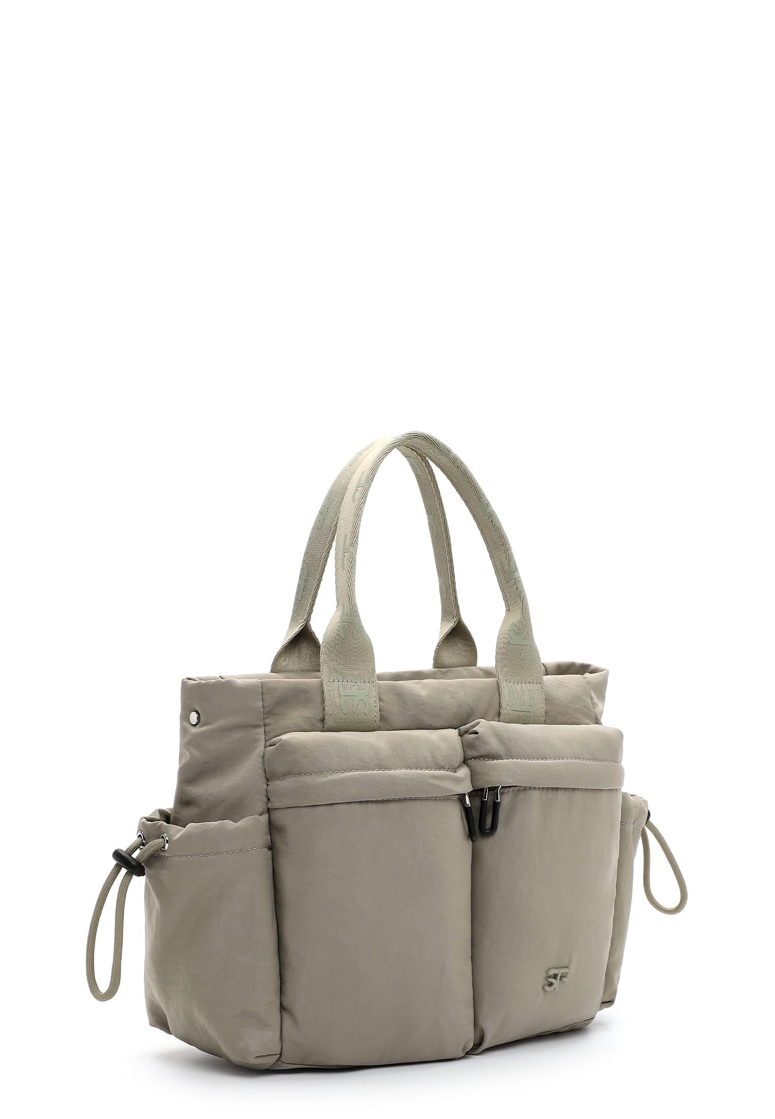 SURI FREY Abby Handbag With Zipper Umhängetasche Khaki Fächer