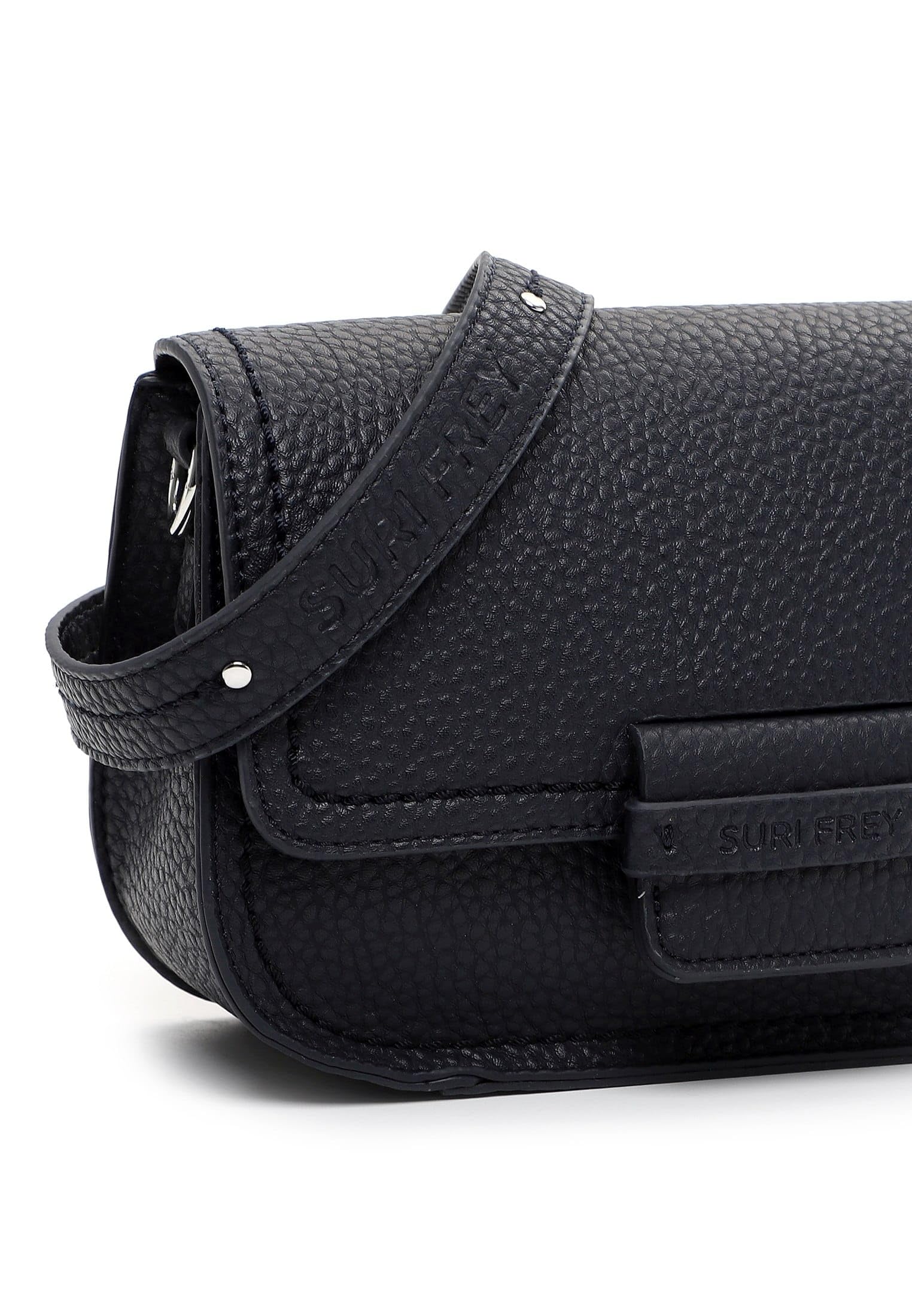 SURI FREY Berly Crossbody Bag Umhängetasche Blau Klappe