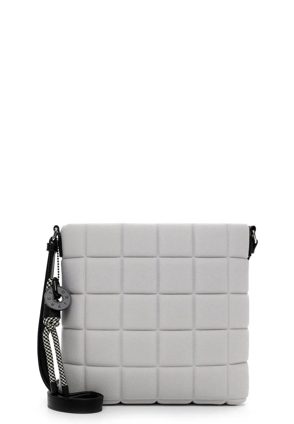 SURI FREY Jancy Crossover Bag Umhängetasche Lightgrey Stepp