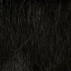 Maria la Rosa Nita Mini Clutch Schwarz Kunstpelz